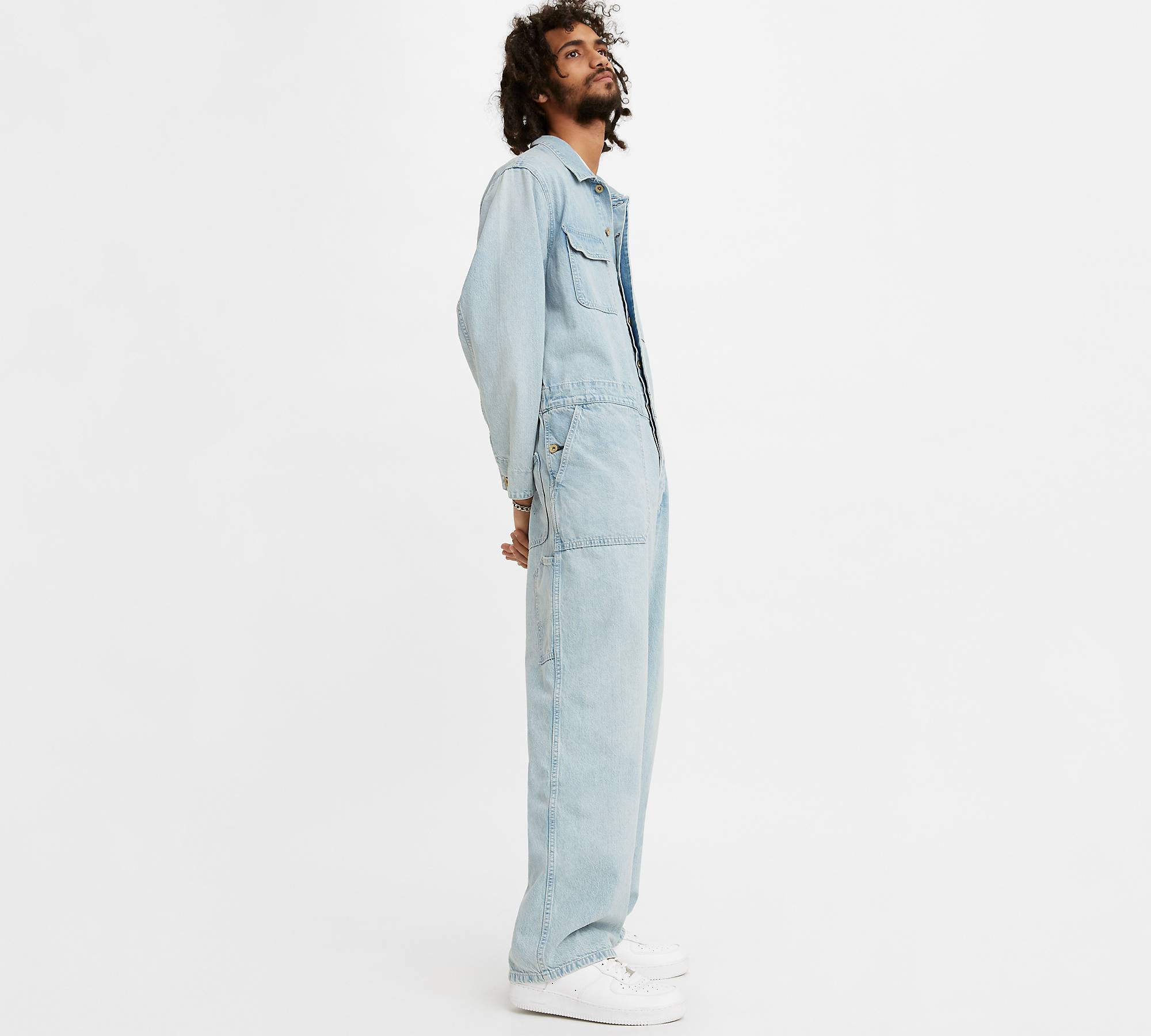 Stay Loose Denim Coveralls 1