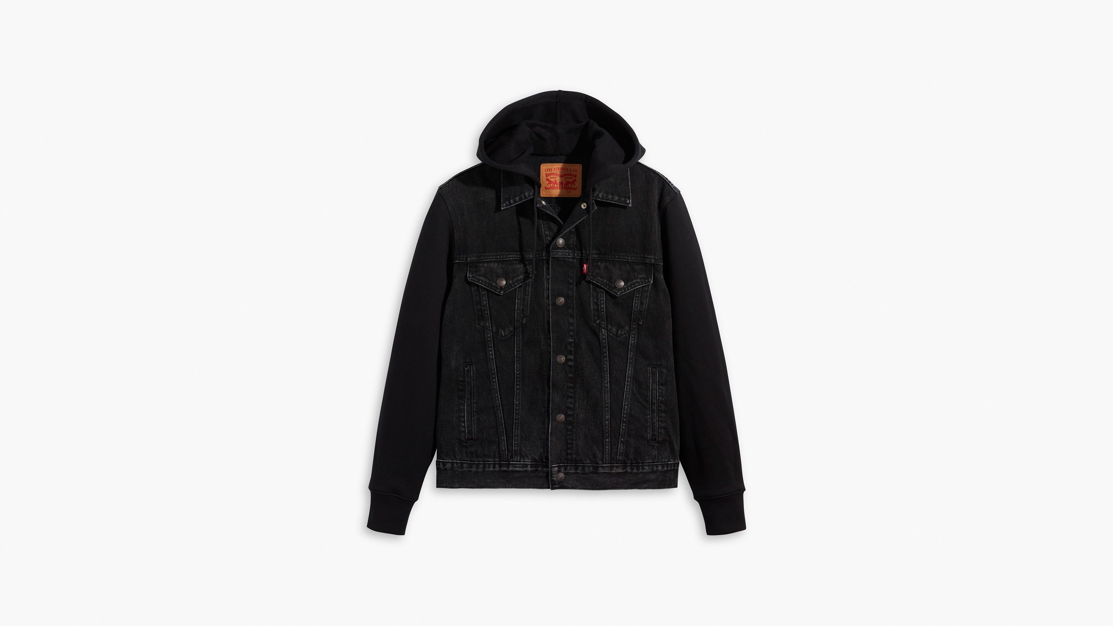 Levis on sale denim hoodie