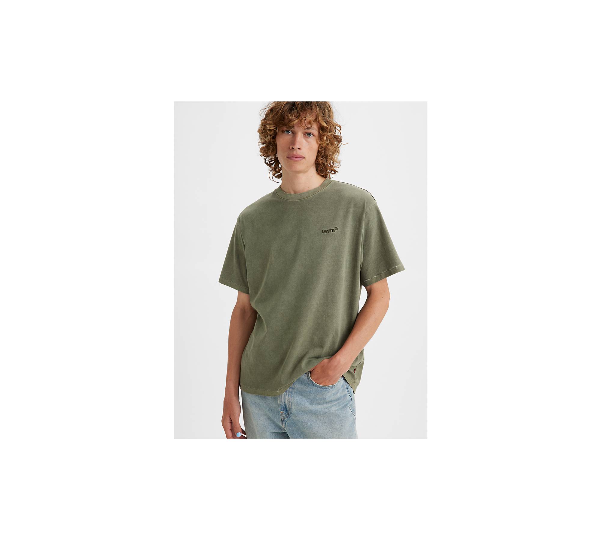 Levi's Red Tab Vintage T-Shirt - Men's - Thyme Garment Dye S
