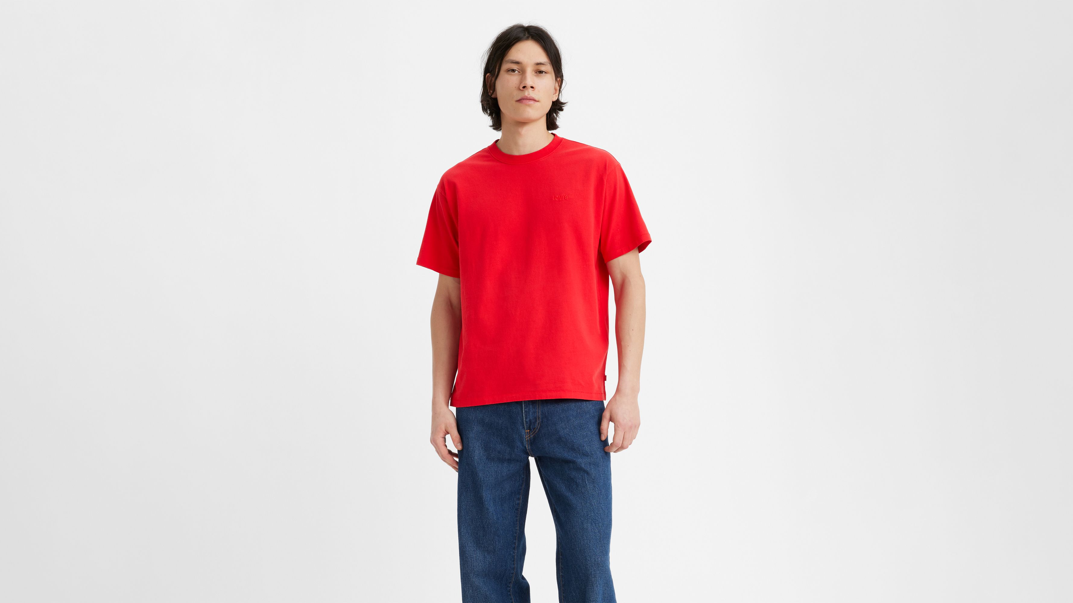 Red Tab™ Vintage Tee - Red