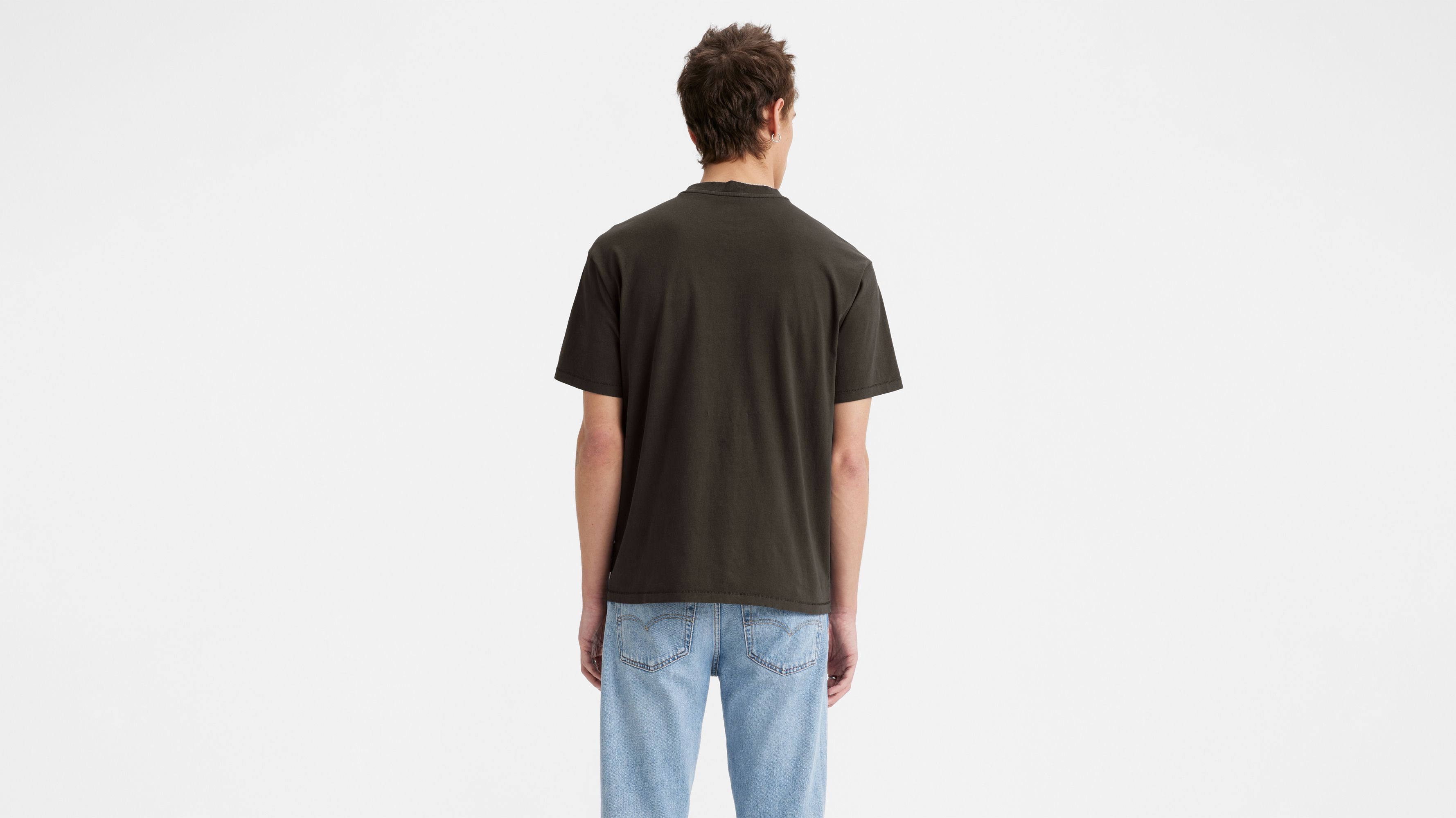 Tシャツ・カットソー LEVI'S Men T-shirt Brown A0637 0139 Red Tab™ Vintage T-shirt - Brown | Levi's® US