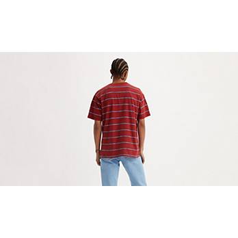 Striped Red Tab™ Vintage T-Shirt 3