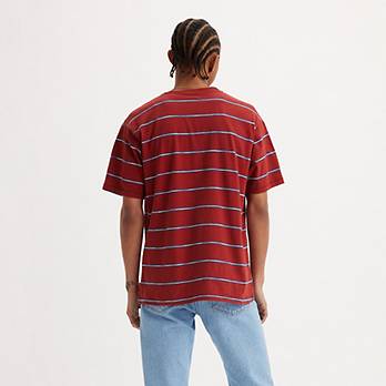 Striped Red Tab™ Vintage T-Shirt 3
