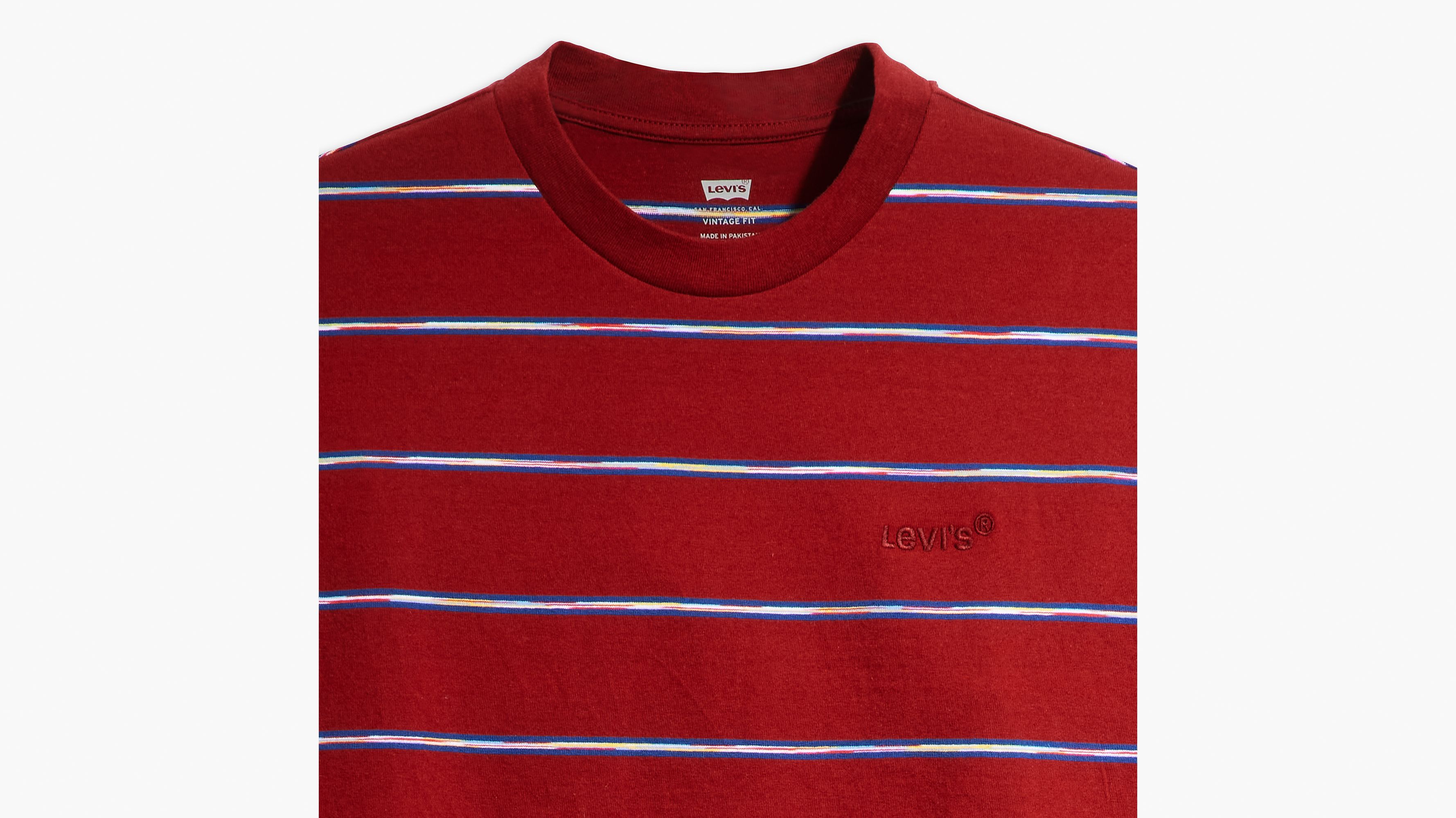 Levis t 2024 shirt stripes