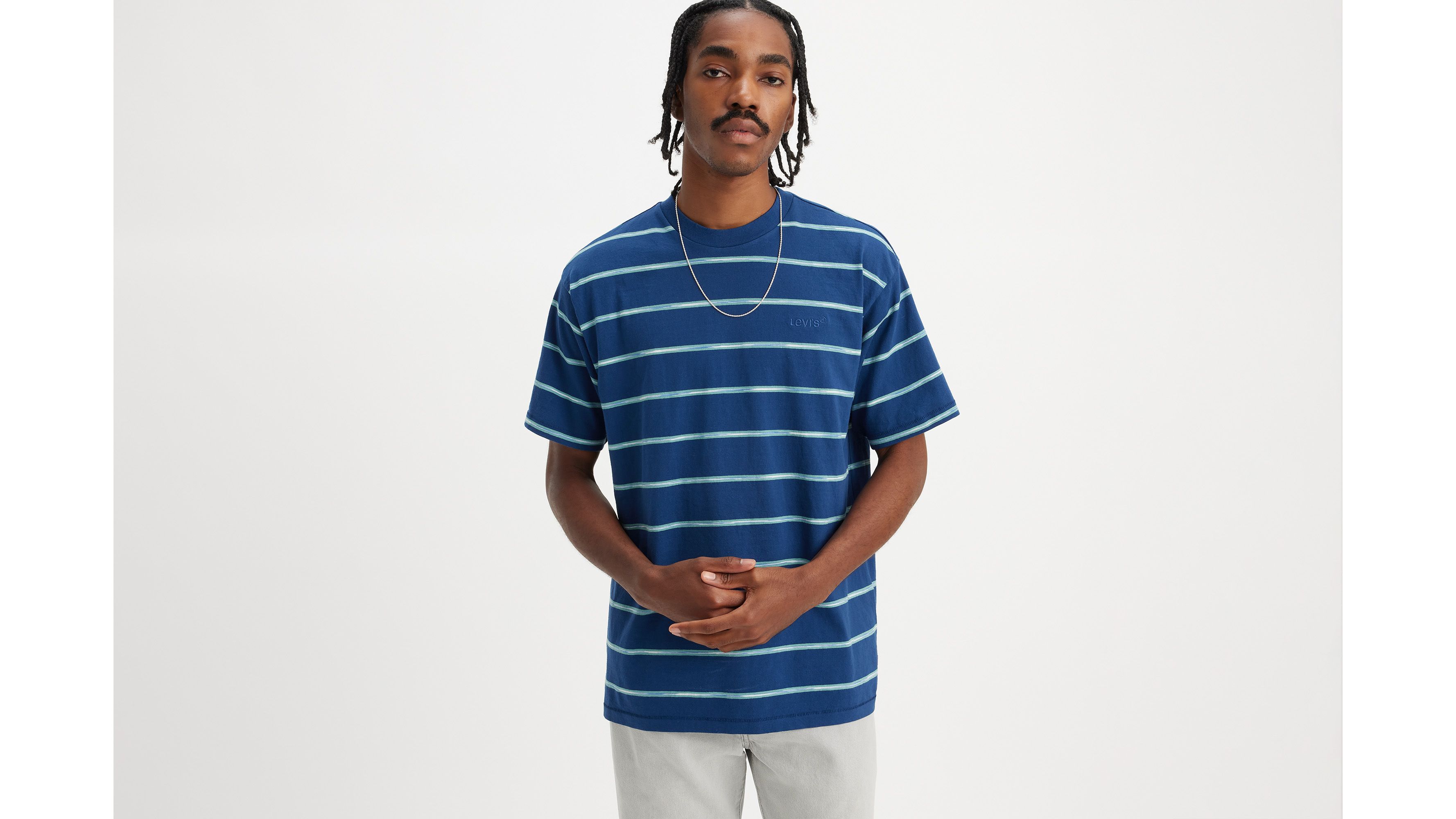 striped t shirt red and white