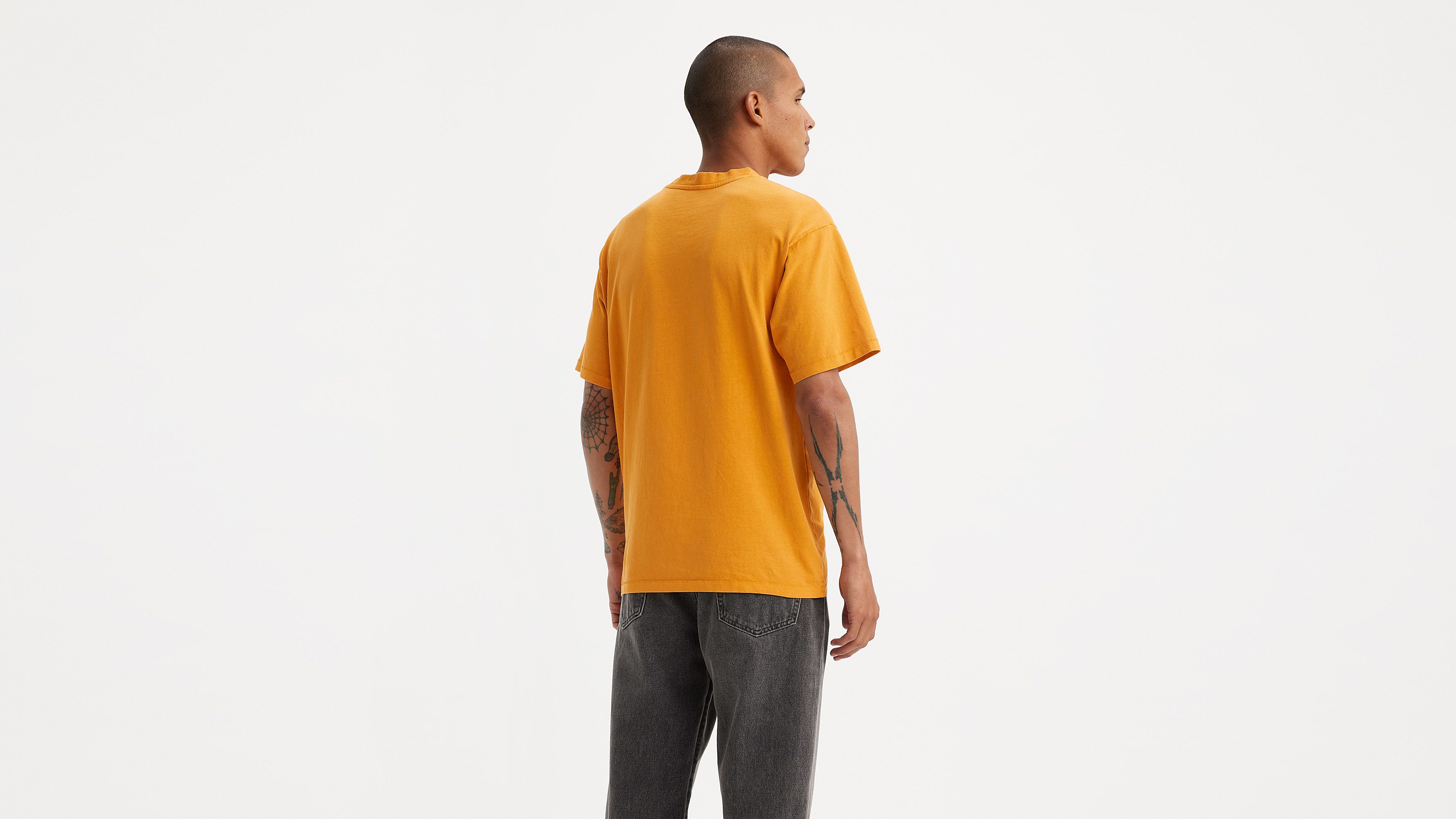 Discount tee shirt levis jaune Outlet Black Friday