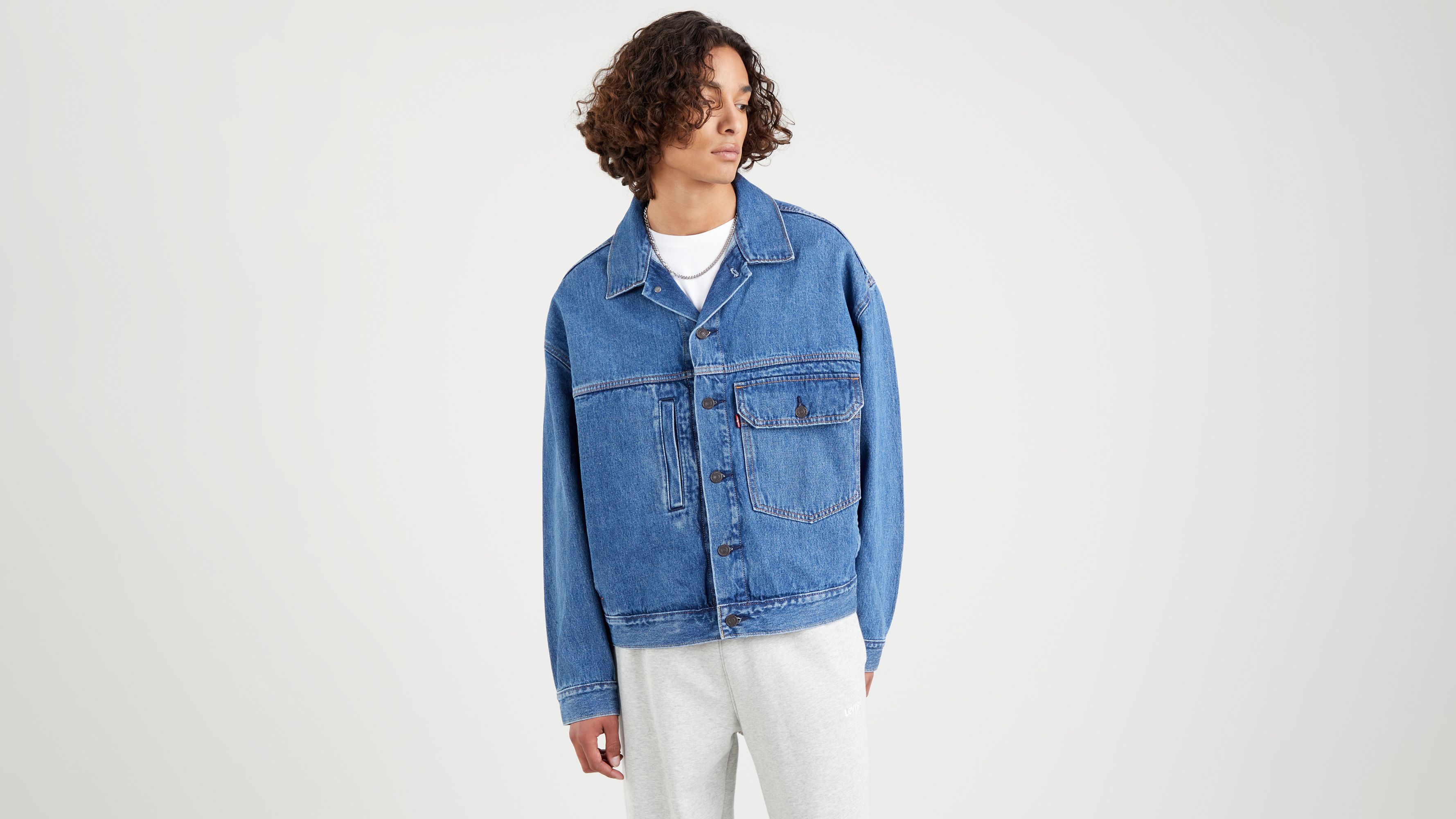 Stay Loose Type | Trucker Jacket - Blue | Levi's® ES