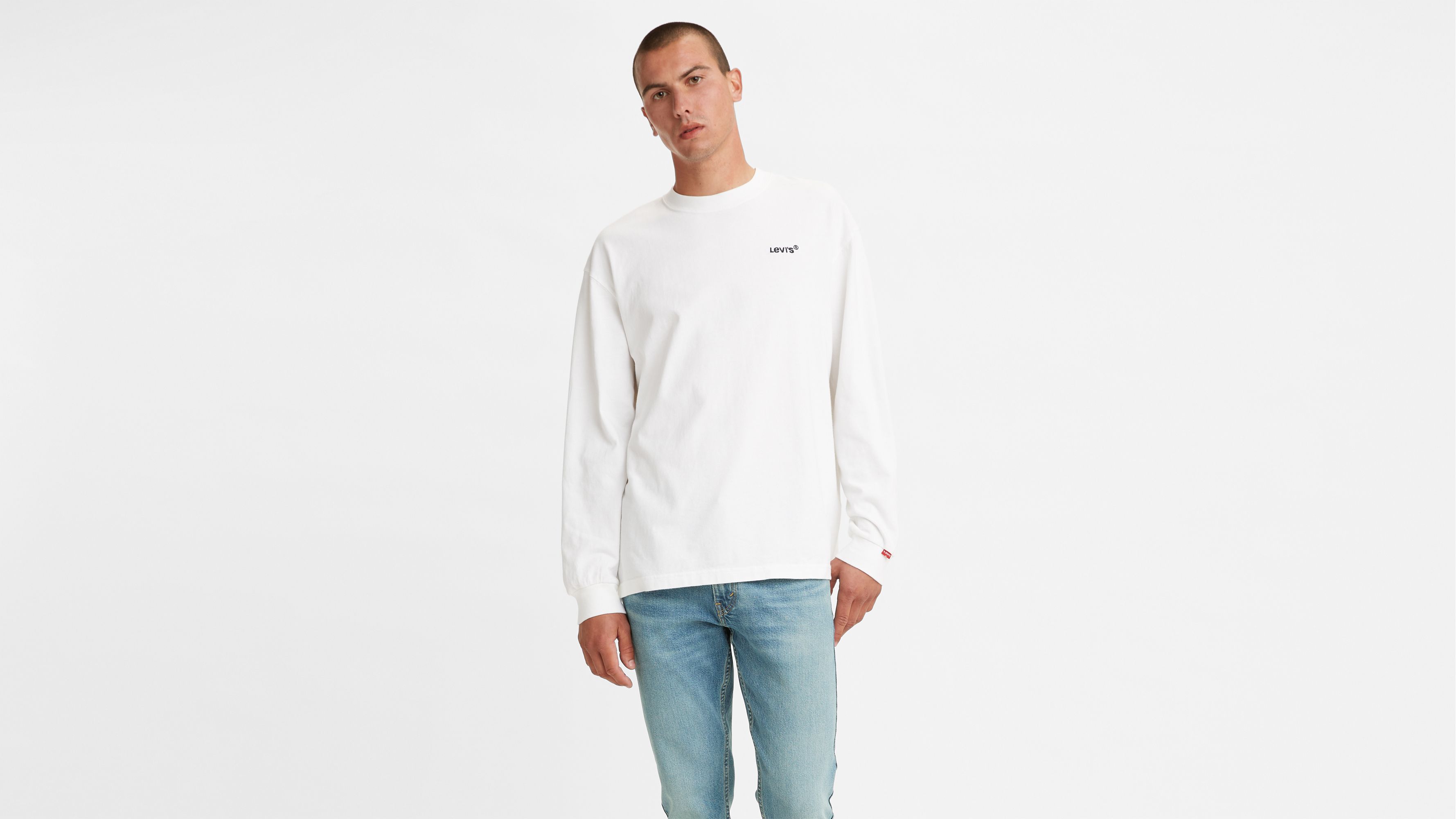 Red Tab™ Long Sleeve T-shirt - White | Levi's® US