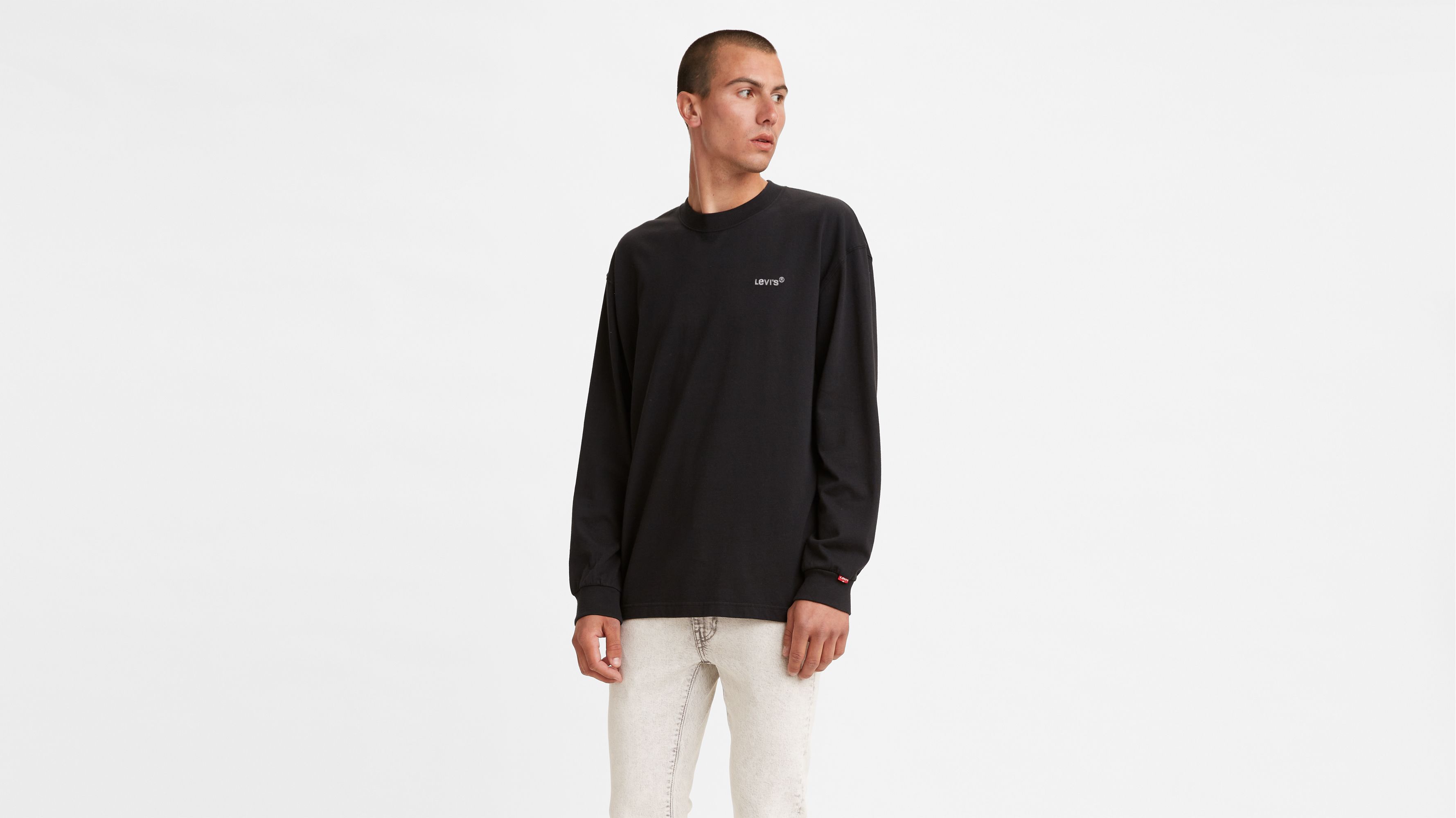 Red Tab™ Long Sleeve T-shirt - Black | Levi's® US