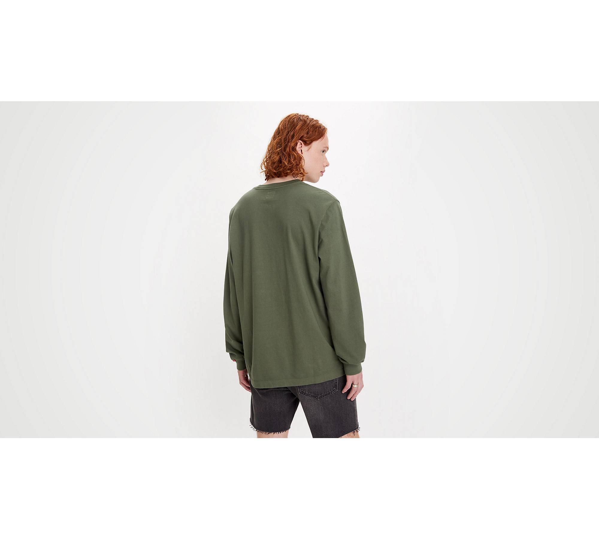 Red Tab™ Long Sleeve T-shirt - Green | Levi's® CA