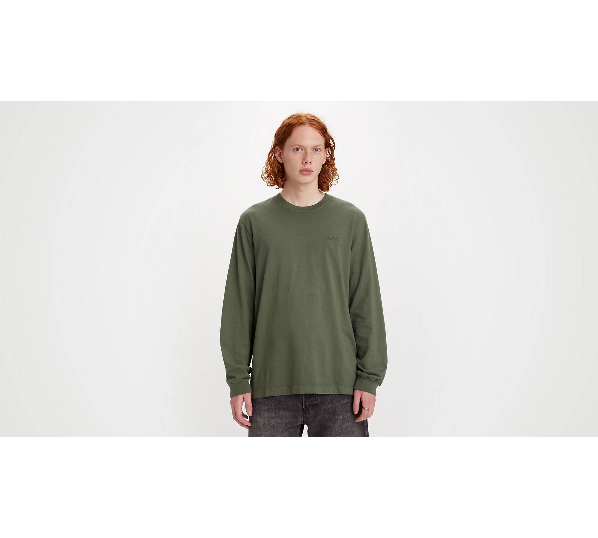 Red Tab™ Long Sleeve T-shirt - Green | Levi's® US