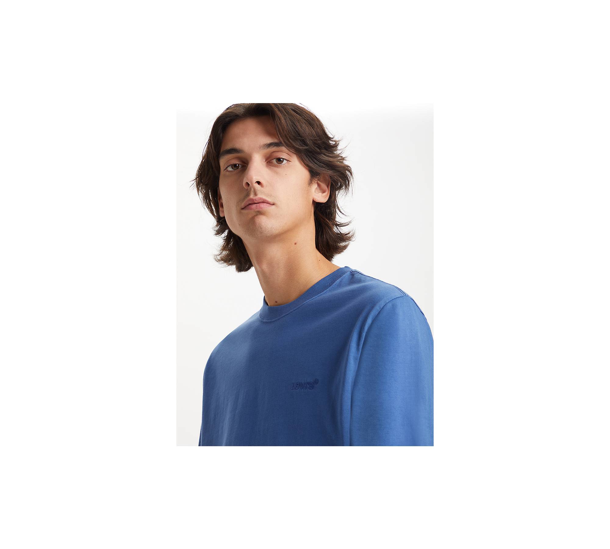 pessimist Uplifted Robe Red Tab™ Long Sleeve T-shirt - Blue | Levi's® US
