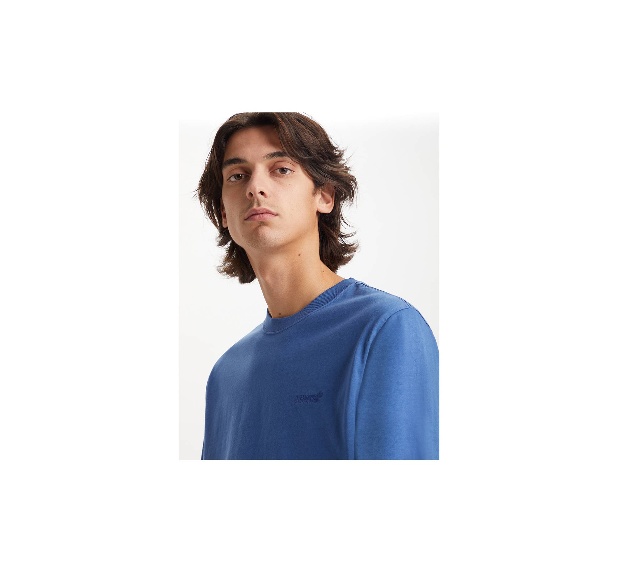 Red Tab™ Long Sleeve T-shirt - Blue | Levi's® US