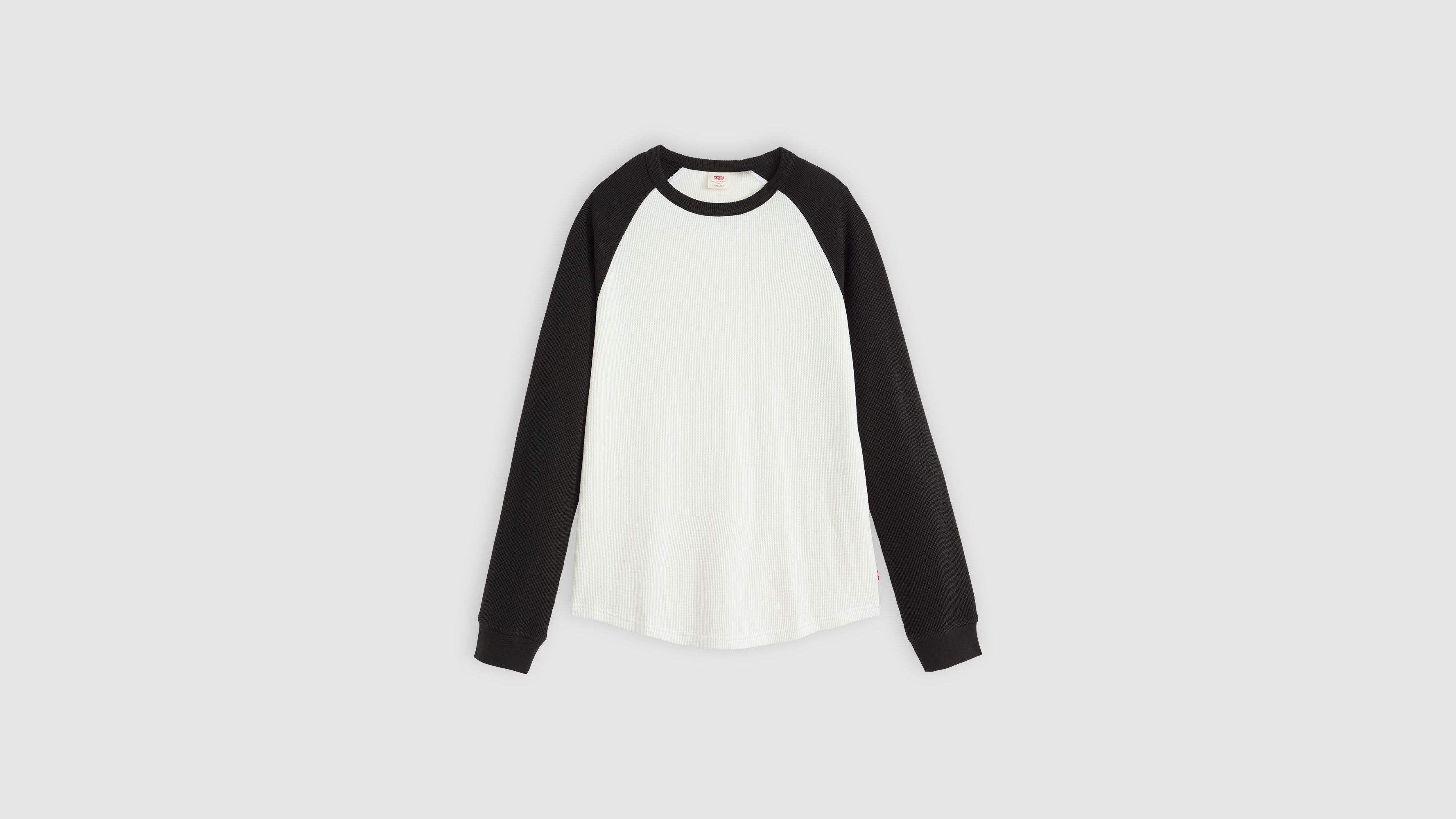 Thermal Raglan Crewneck T-shirt - Black | Levi's® US