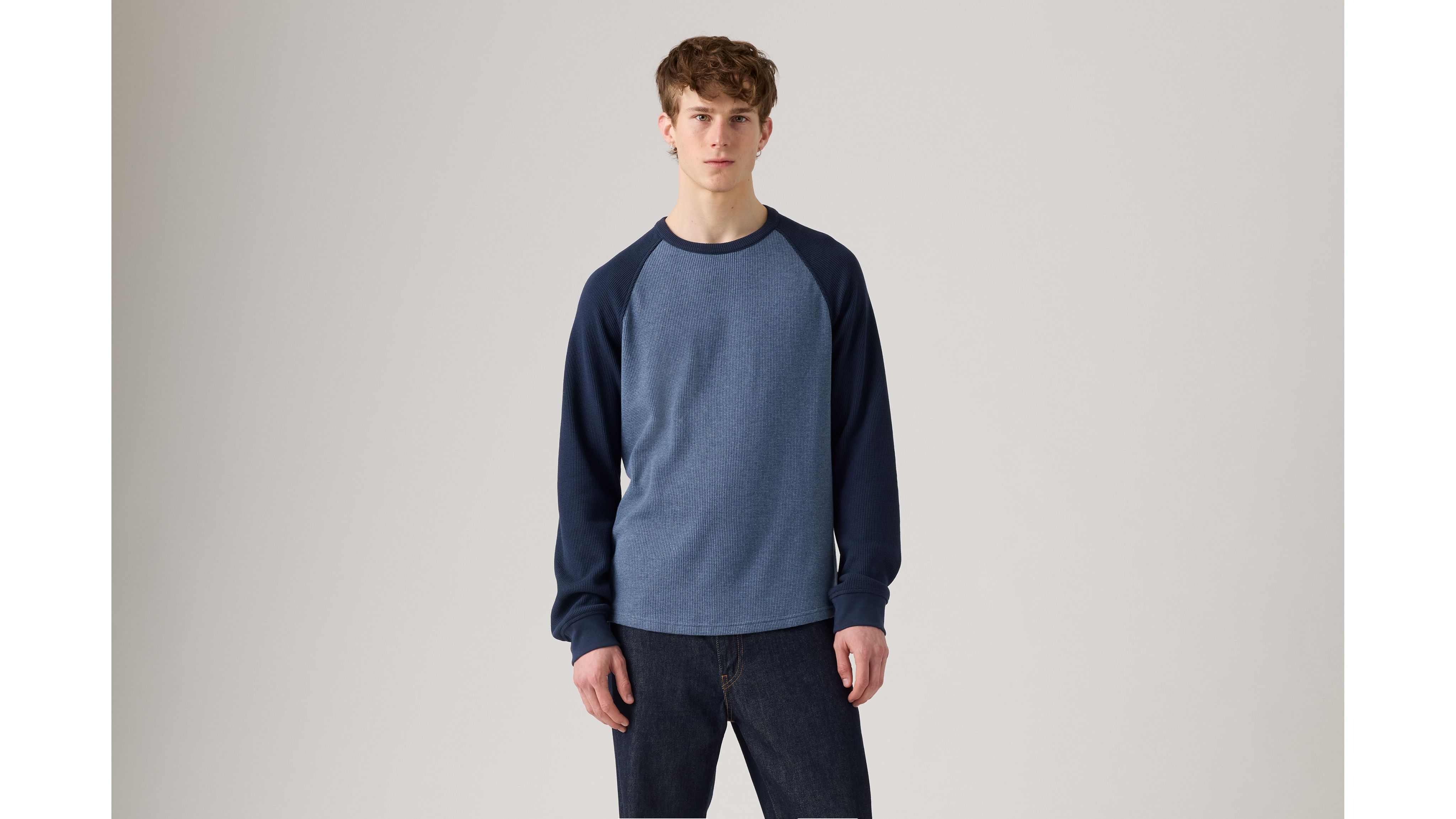 Thermal Raglan Crewneck T-Shirt 9