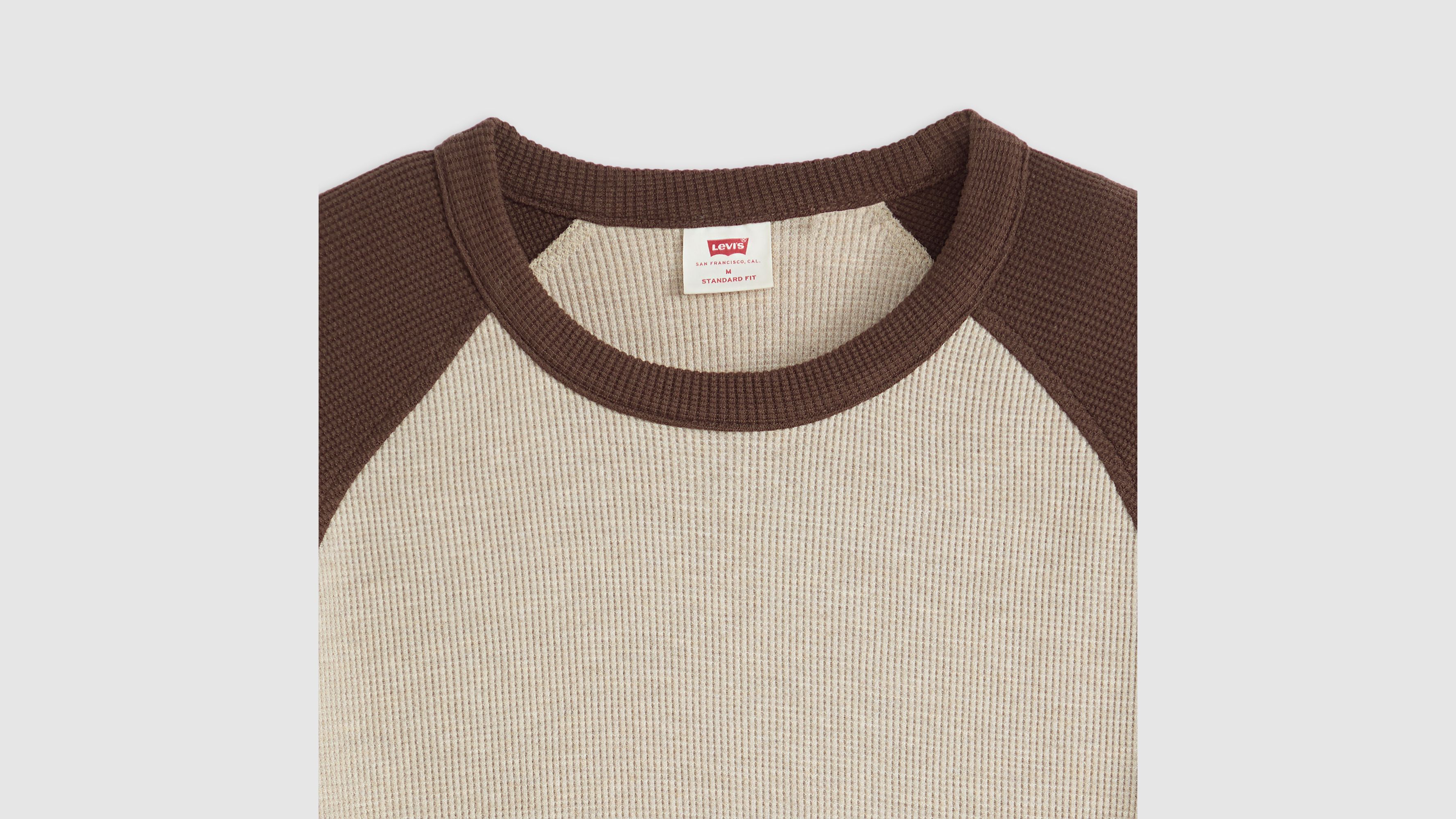 Thermal Raglan Crewneck T-Shirt 6