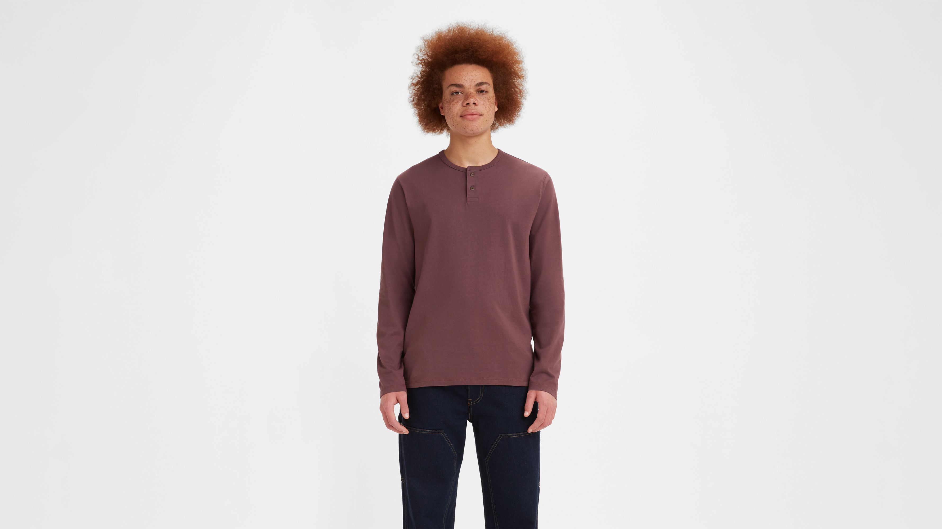 Levis 300ls best sale long sleeve henley