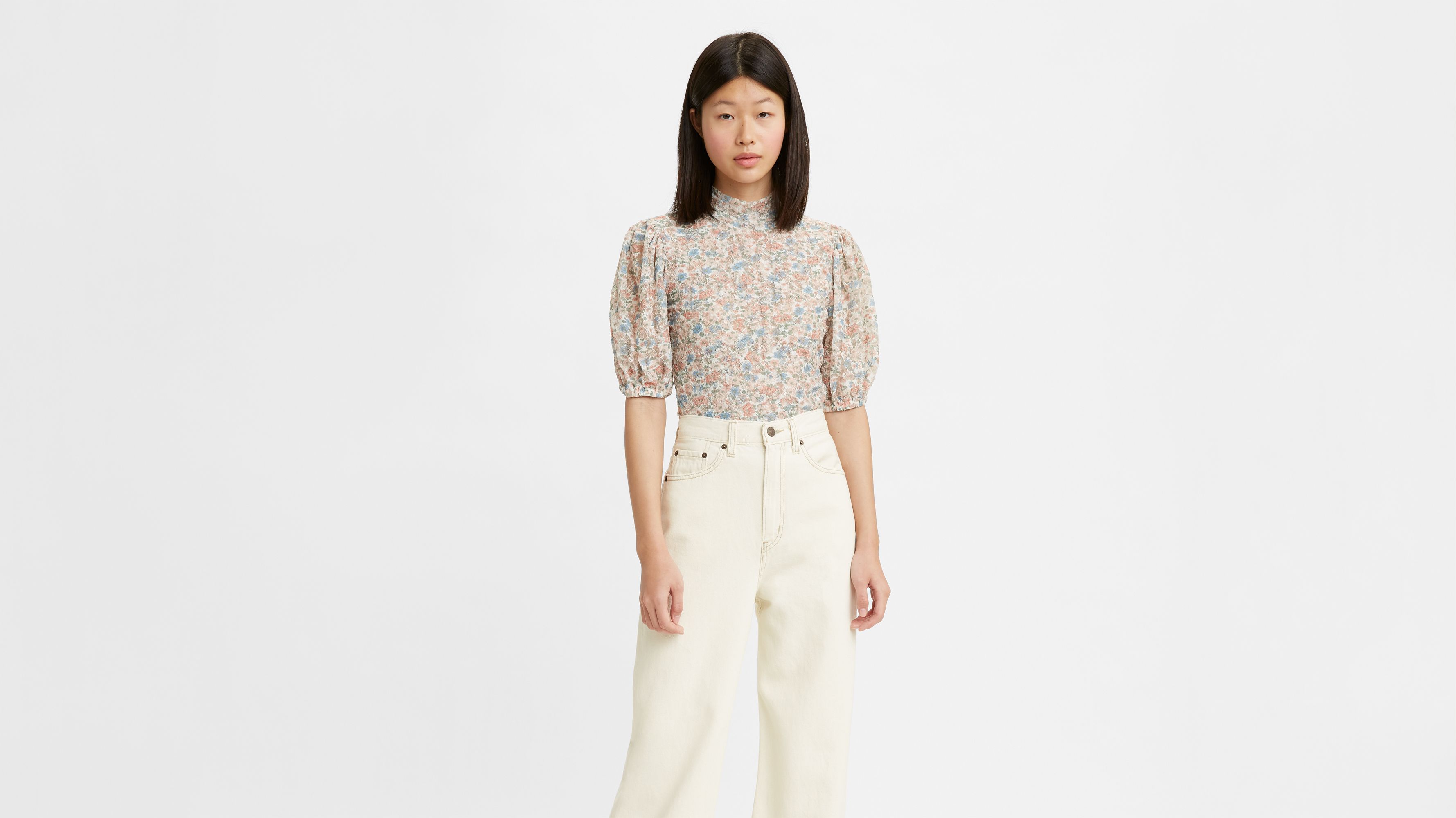 Ole Puff Sleeve Top - Multi-color | Levi's® CA