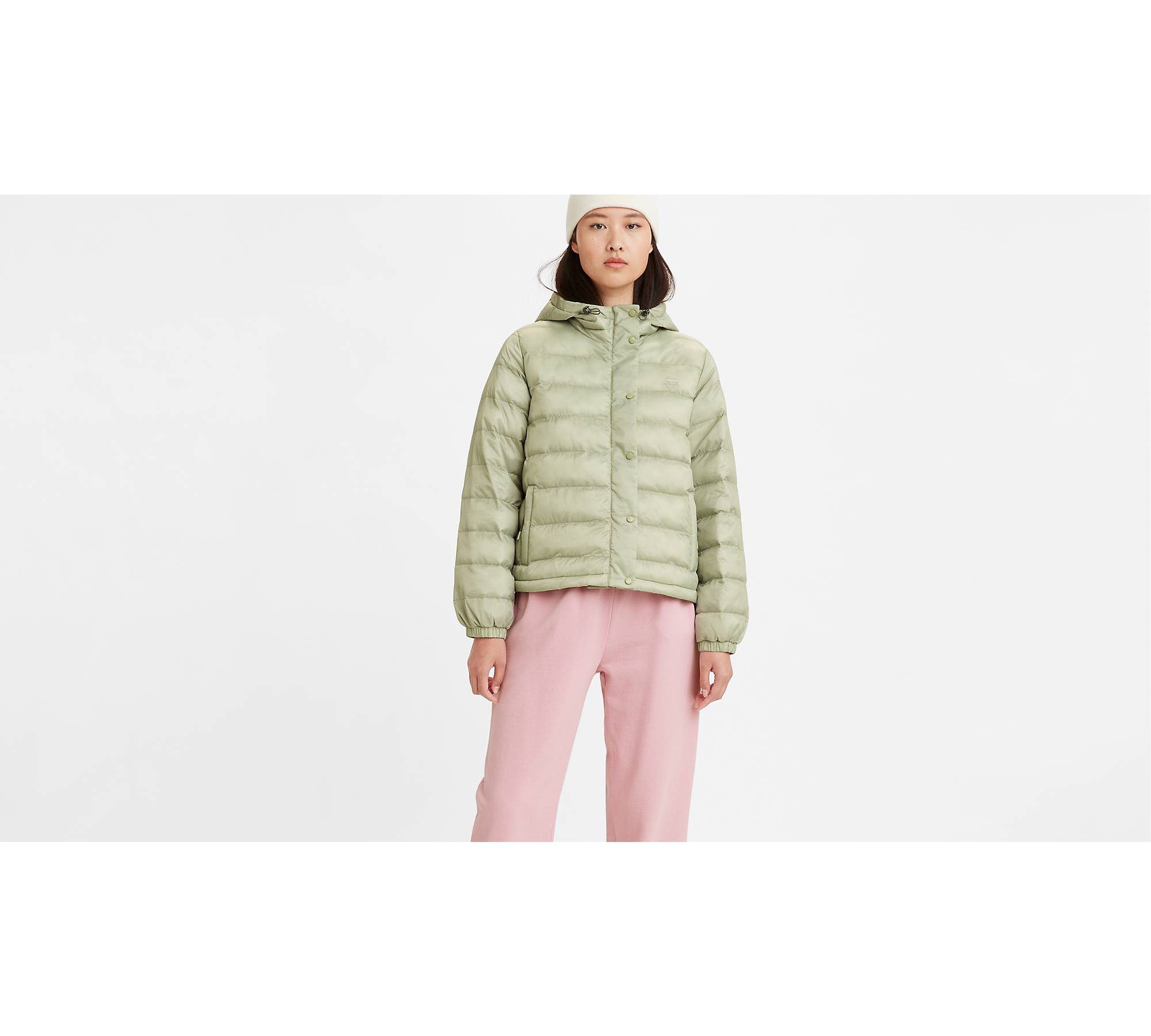 Edie Packable Jacket - Green | Levi's® BE