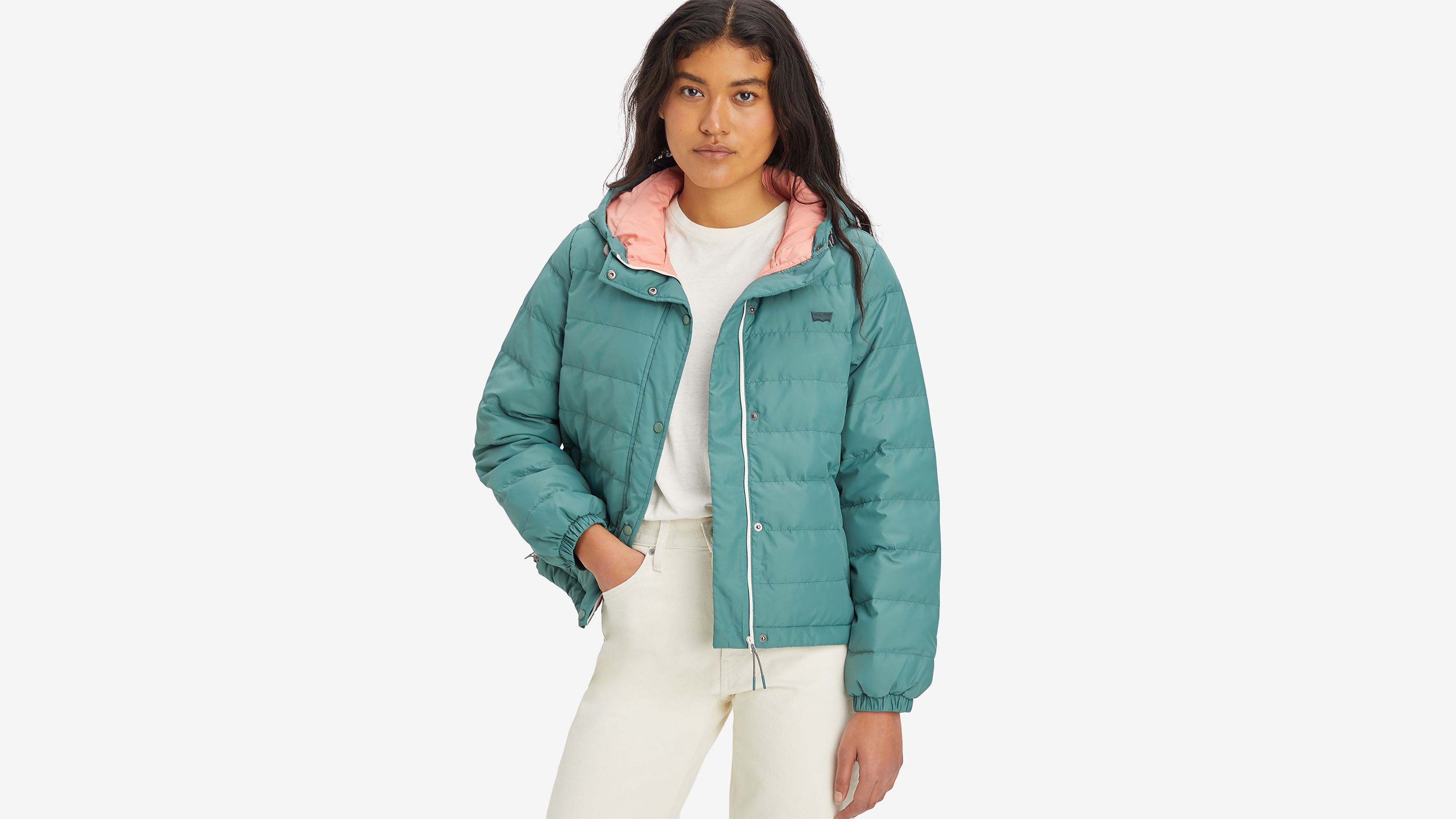 Levis nora packable clearance jacket