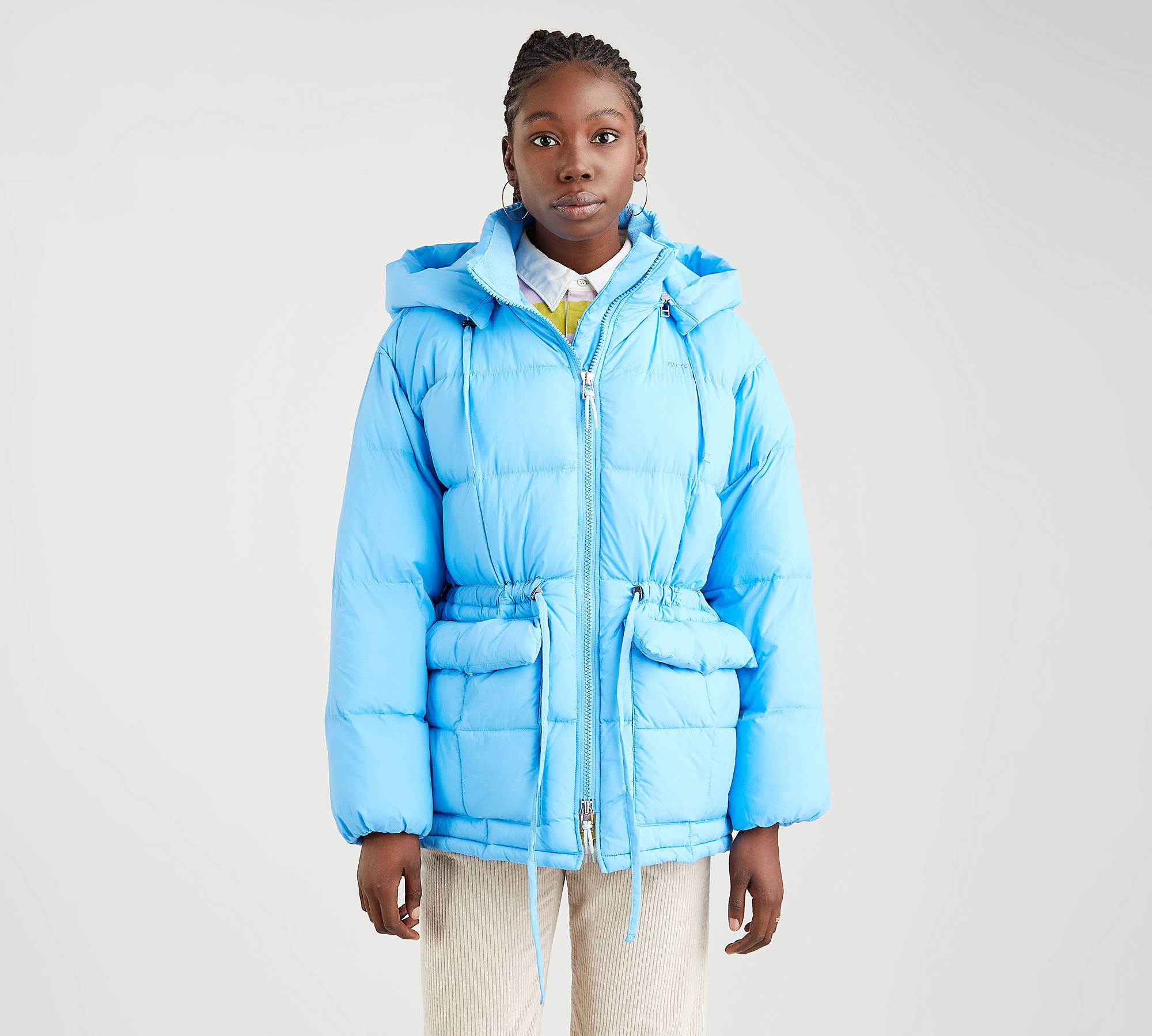 Roland Puffer Jacket - Blue | Levi's® BE