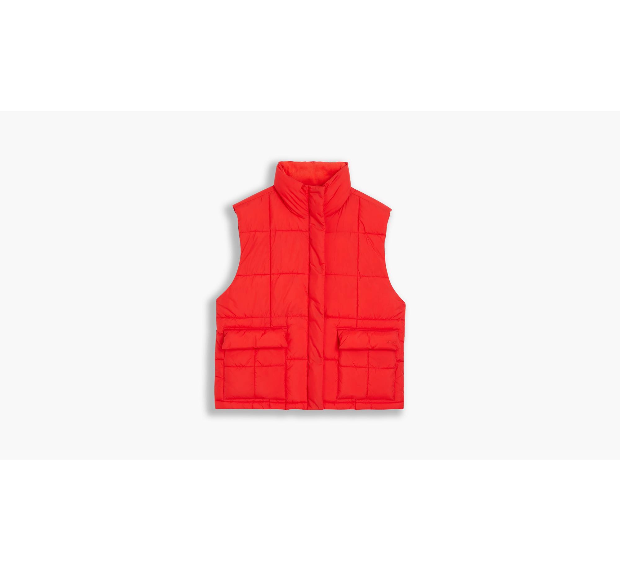 Romy Puffer Vest - Red | Levi's® GB