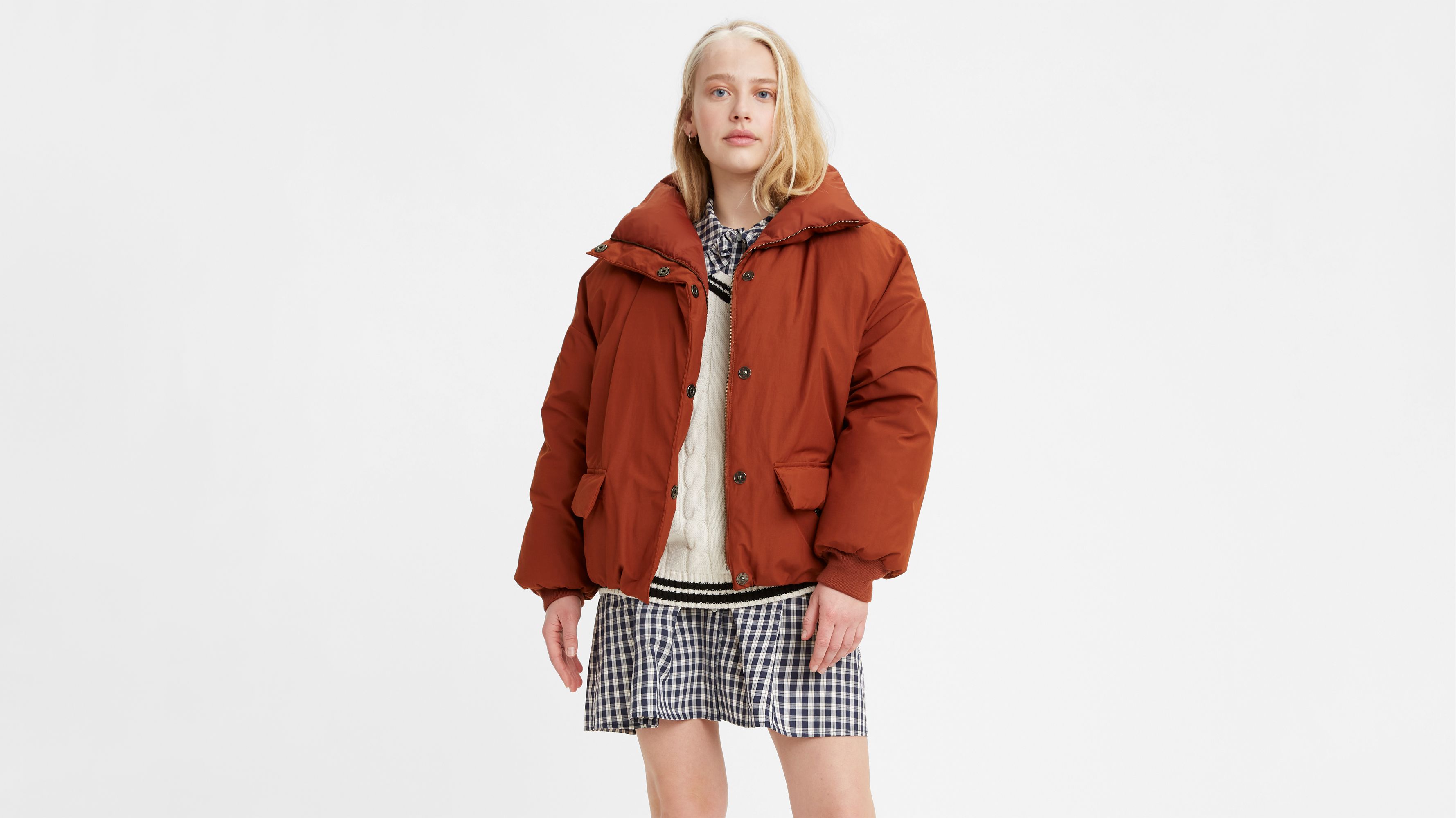 Levi's down deals puffer coat