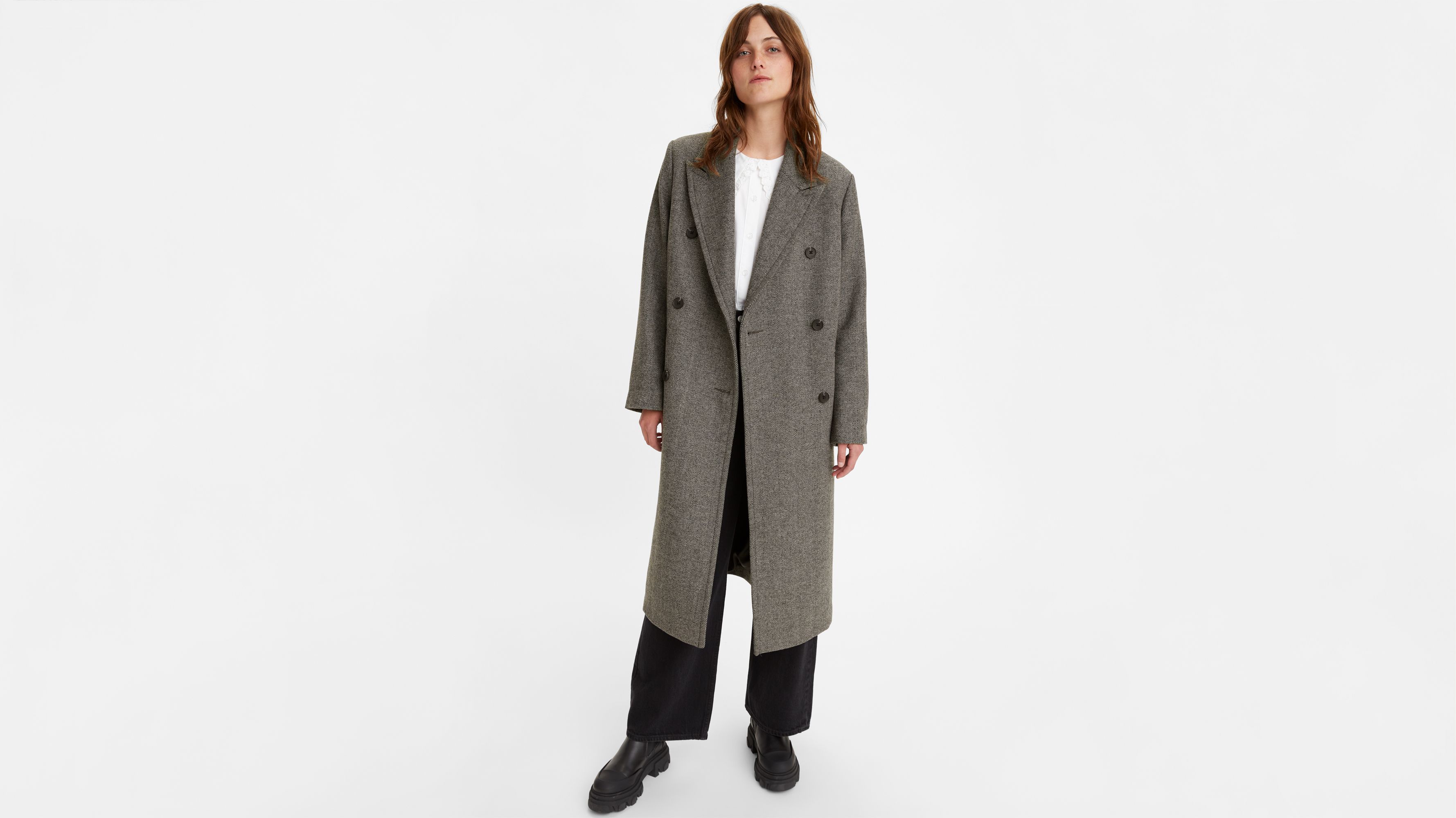 Levis wool outlet coat