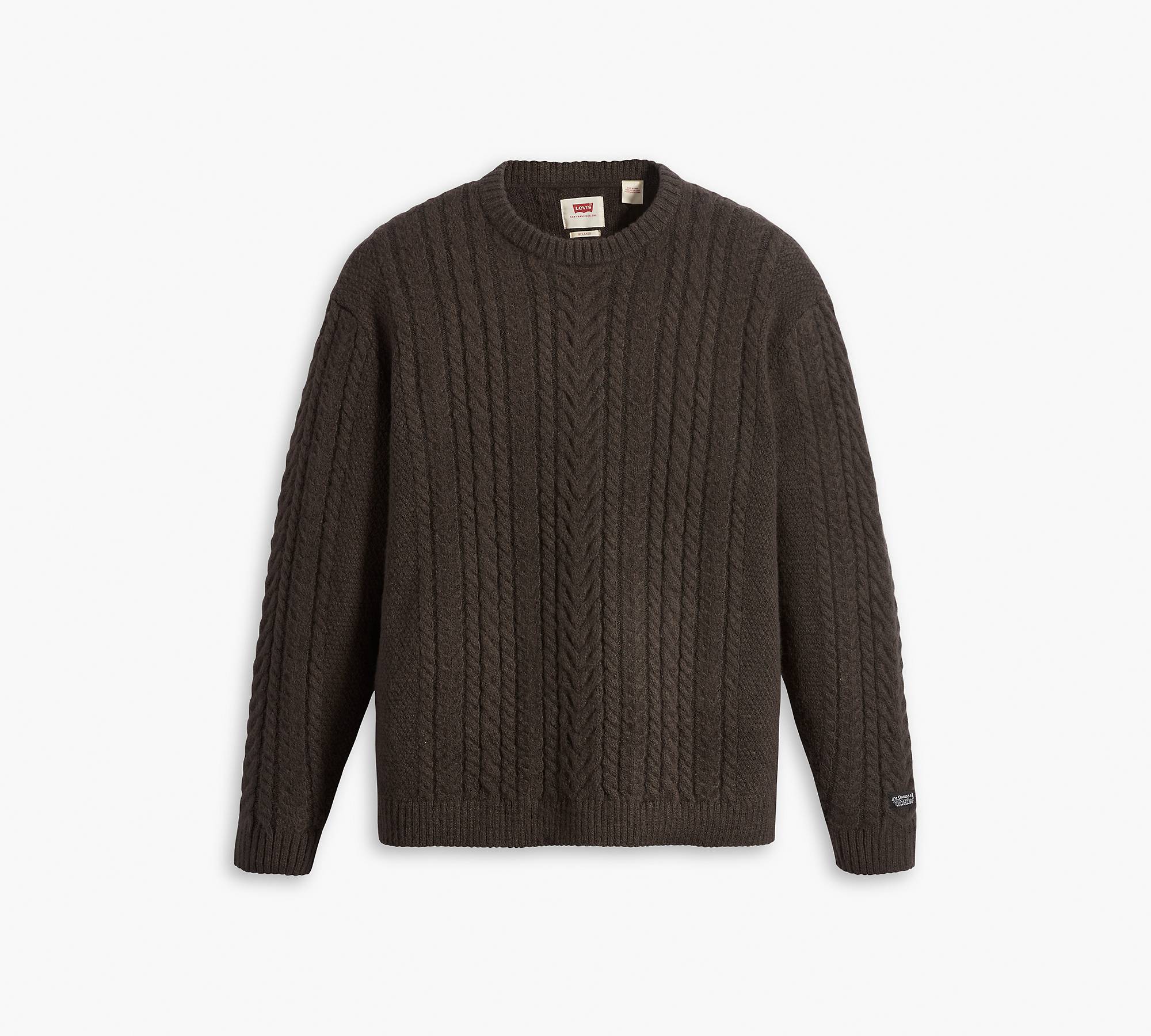 Battery Crewneck Sweater - Brown | Levi's® GB