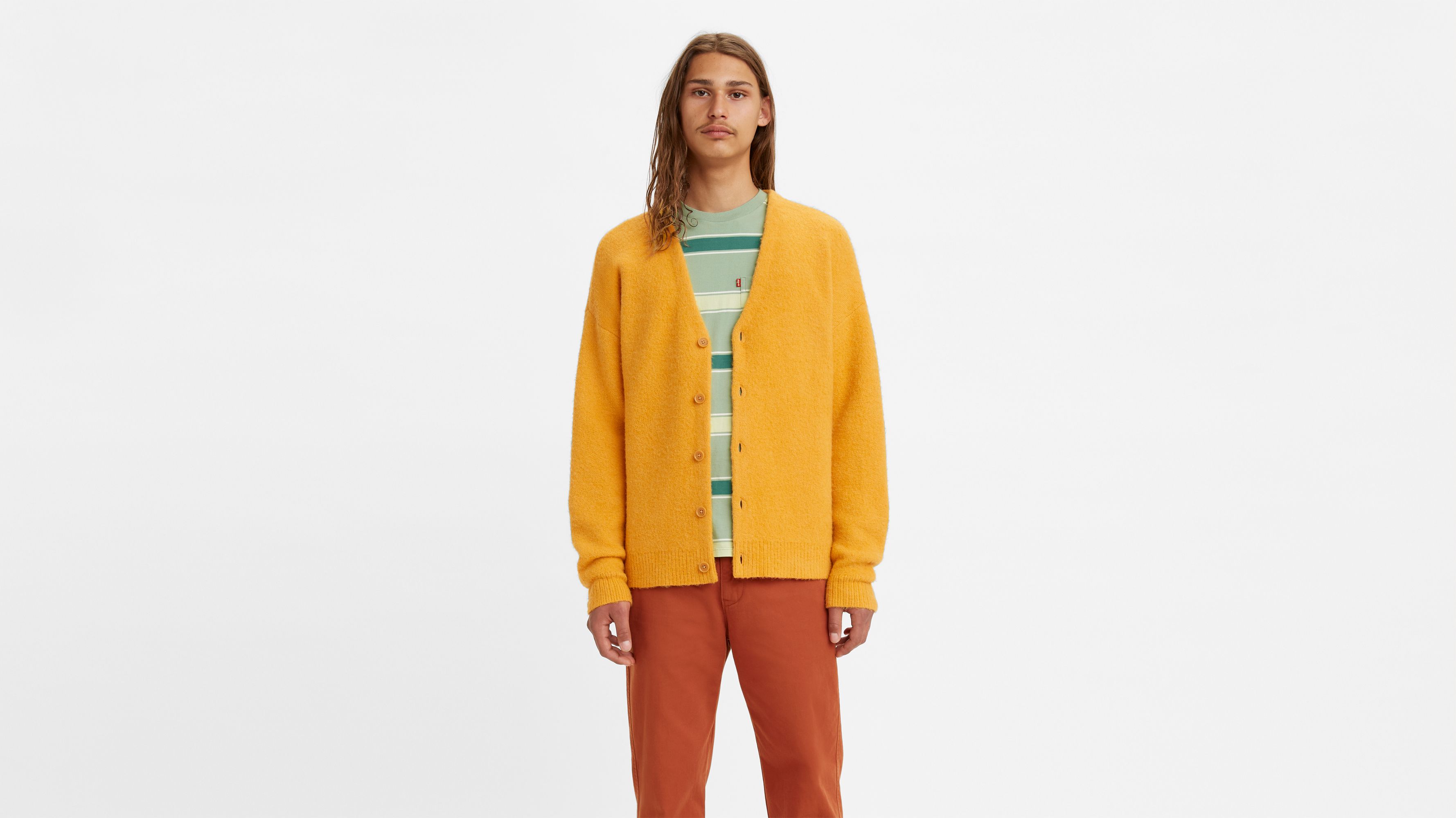 Coit Boxy Cardigan - Yellow | Levi's® CA