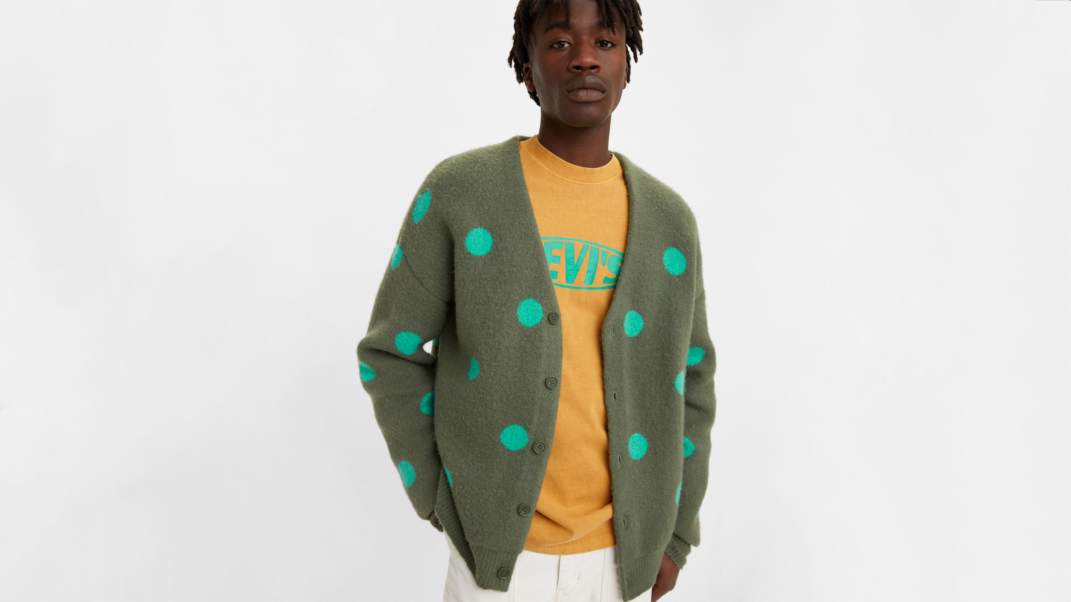 Coit Boxy Cardigan - Green | Levi's® US