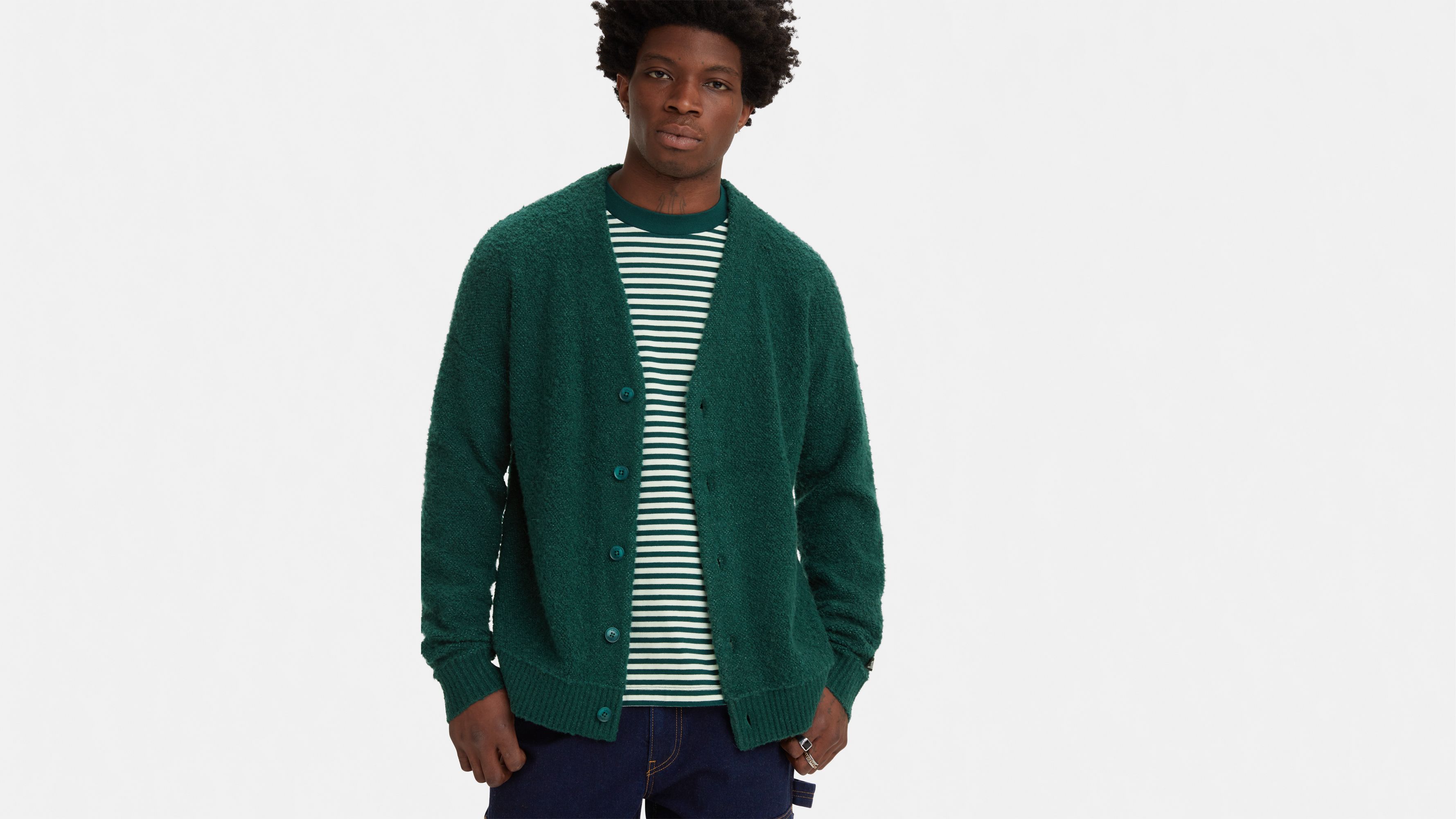 Coit Boxy Cardigan - Green | Levi's® US