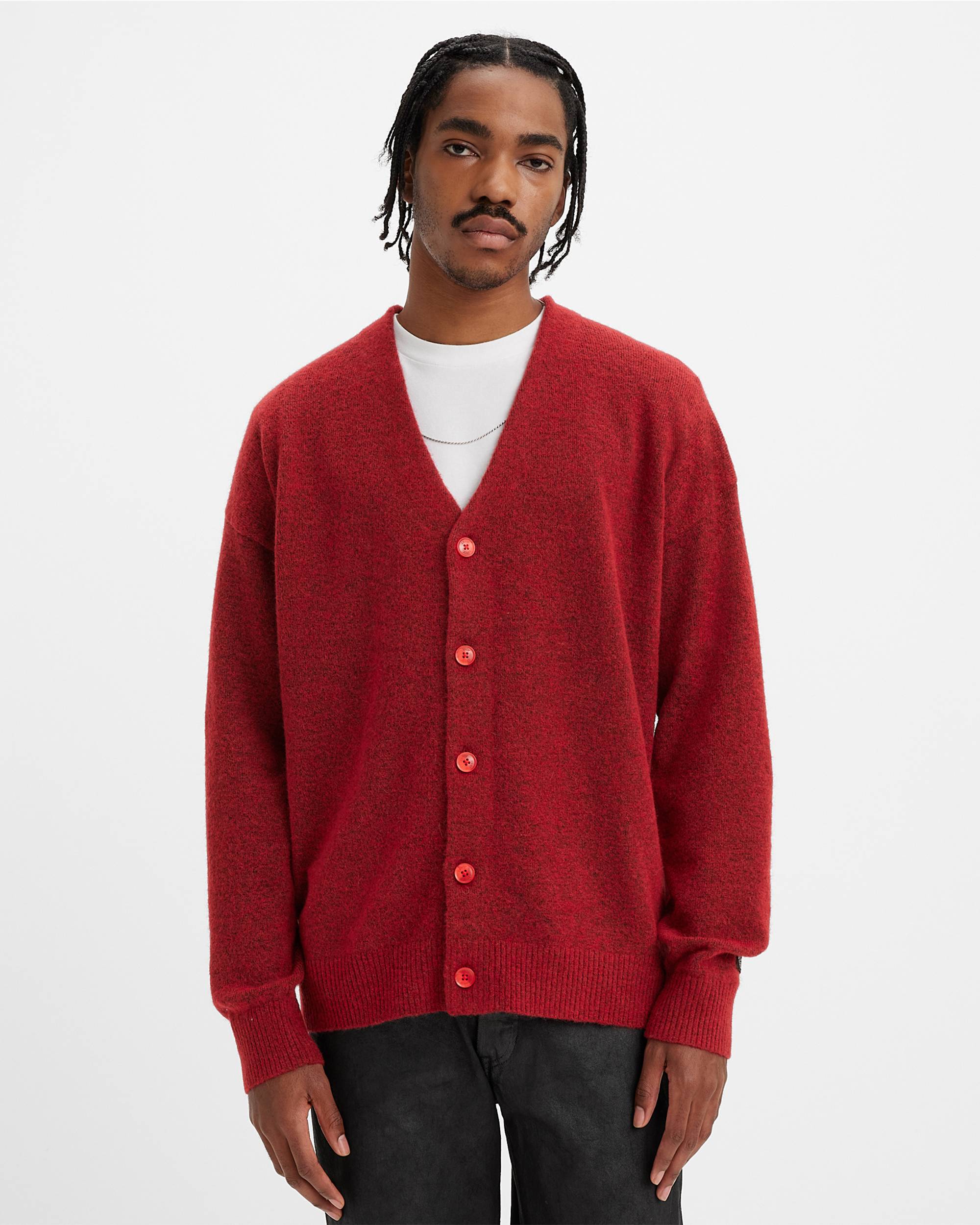 Coit Boxy Cardigan - Red | Levi's® US Coit Boxy Cardigan - Red | Levi's® US