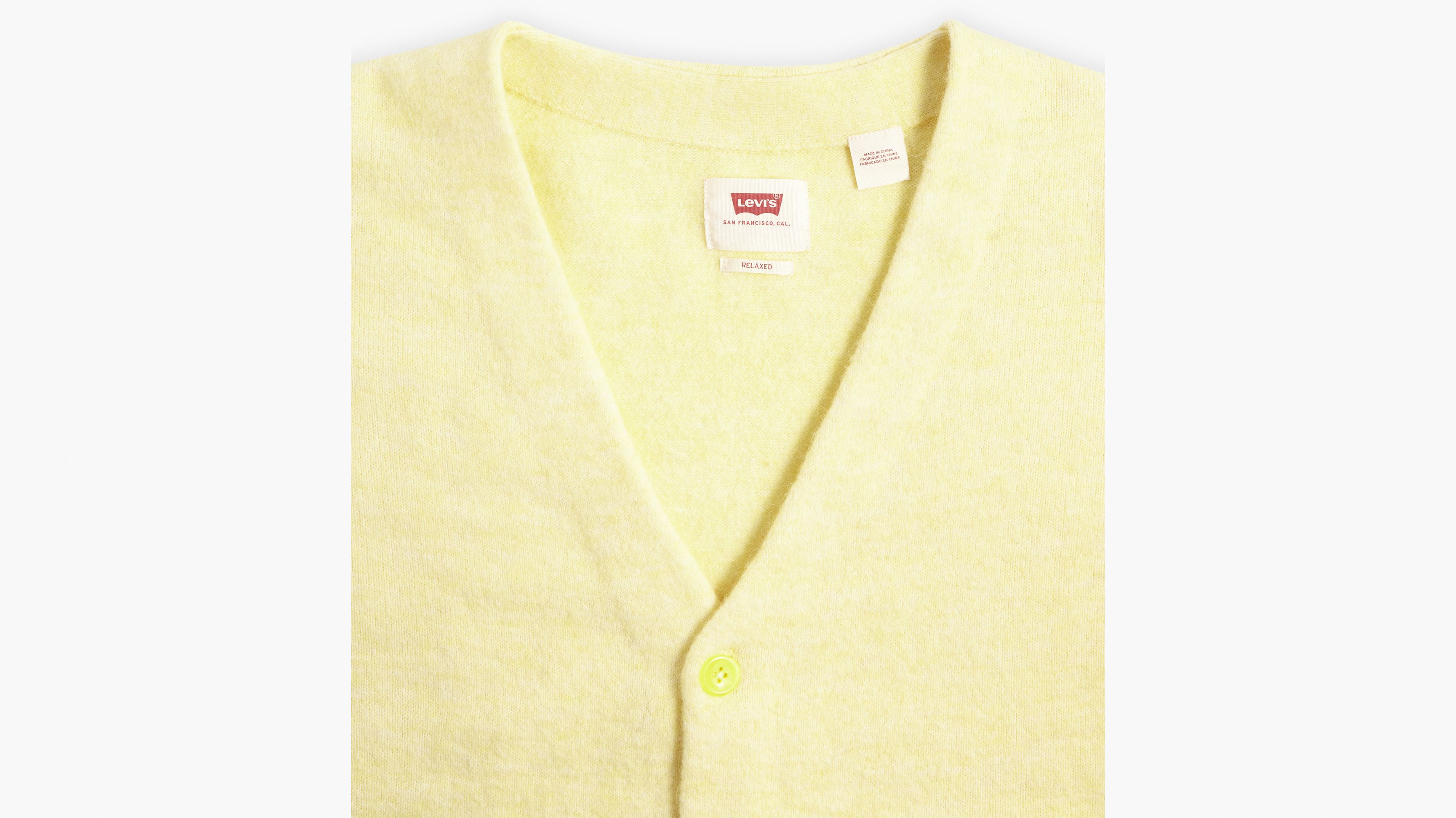 Coit Boxy Cardigan - Yellow | Levi's® US