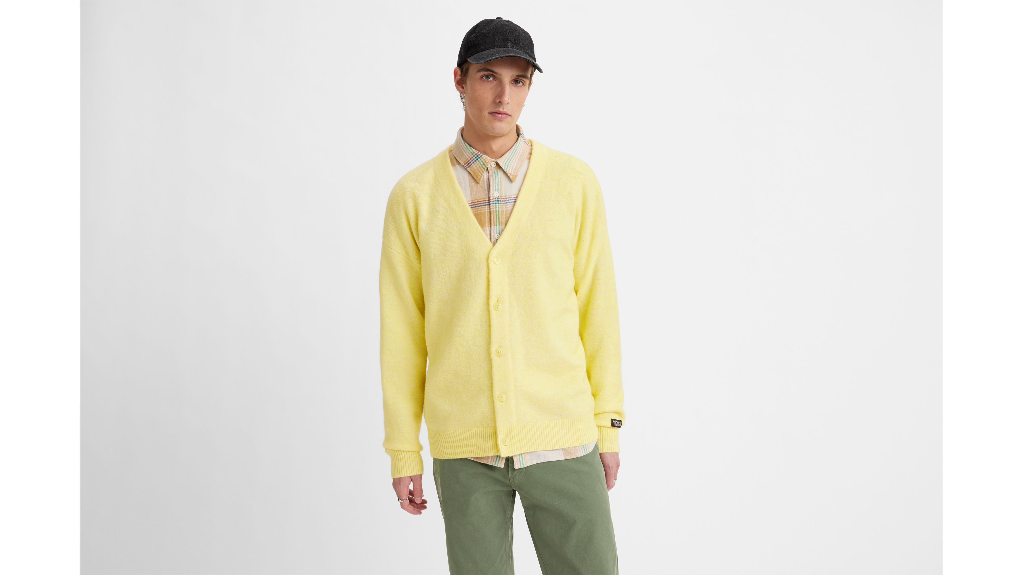 Coit Boxy Cardigan - Yellow | Levi's® CA