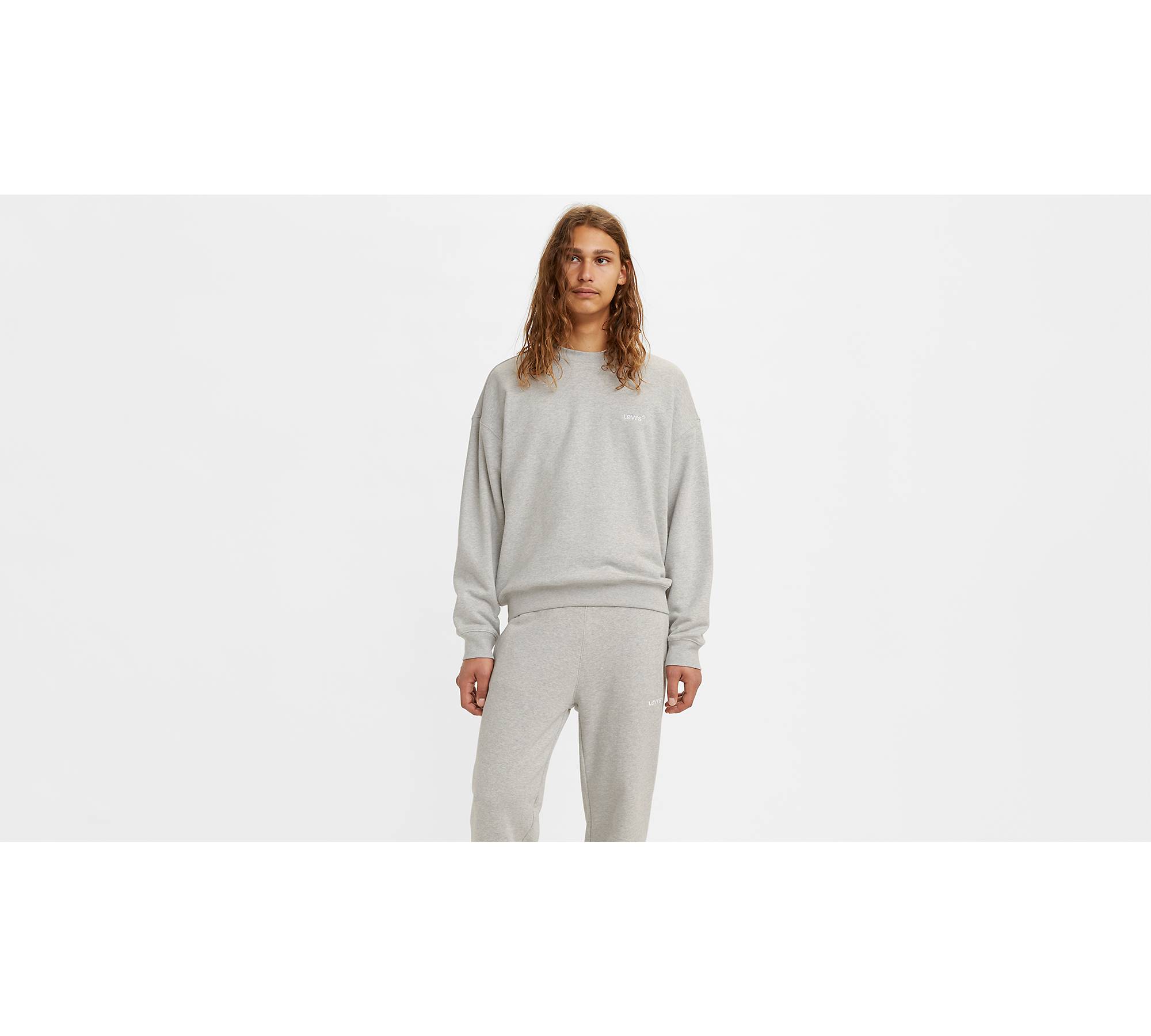 Red Tab™ Crewneck Sweatshirt - Grey