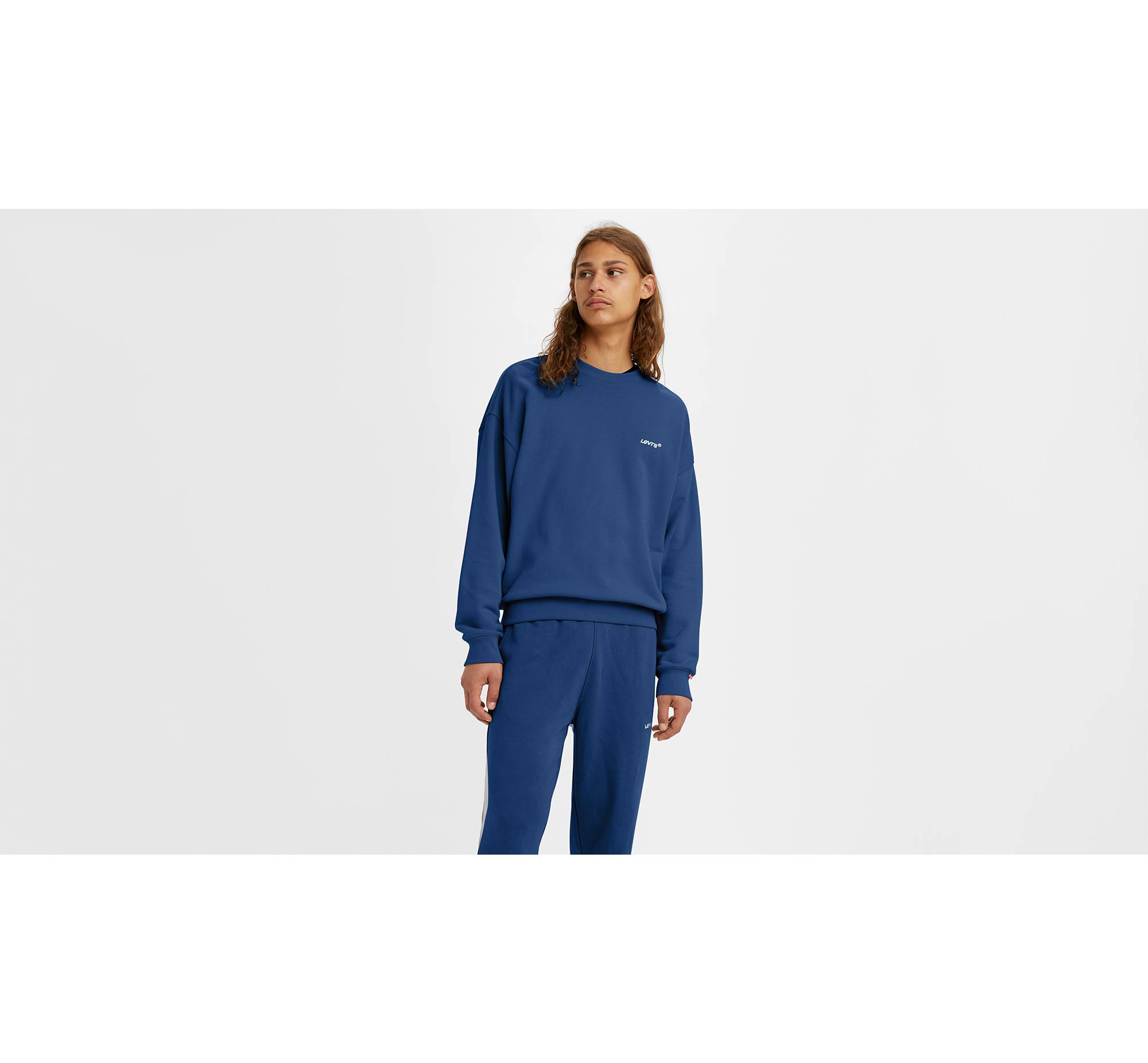 Red Tab™ Crewneck Sweatshirt - Blue | Levi's® US
