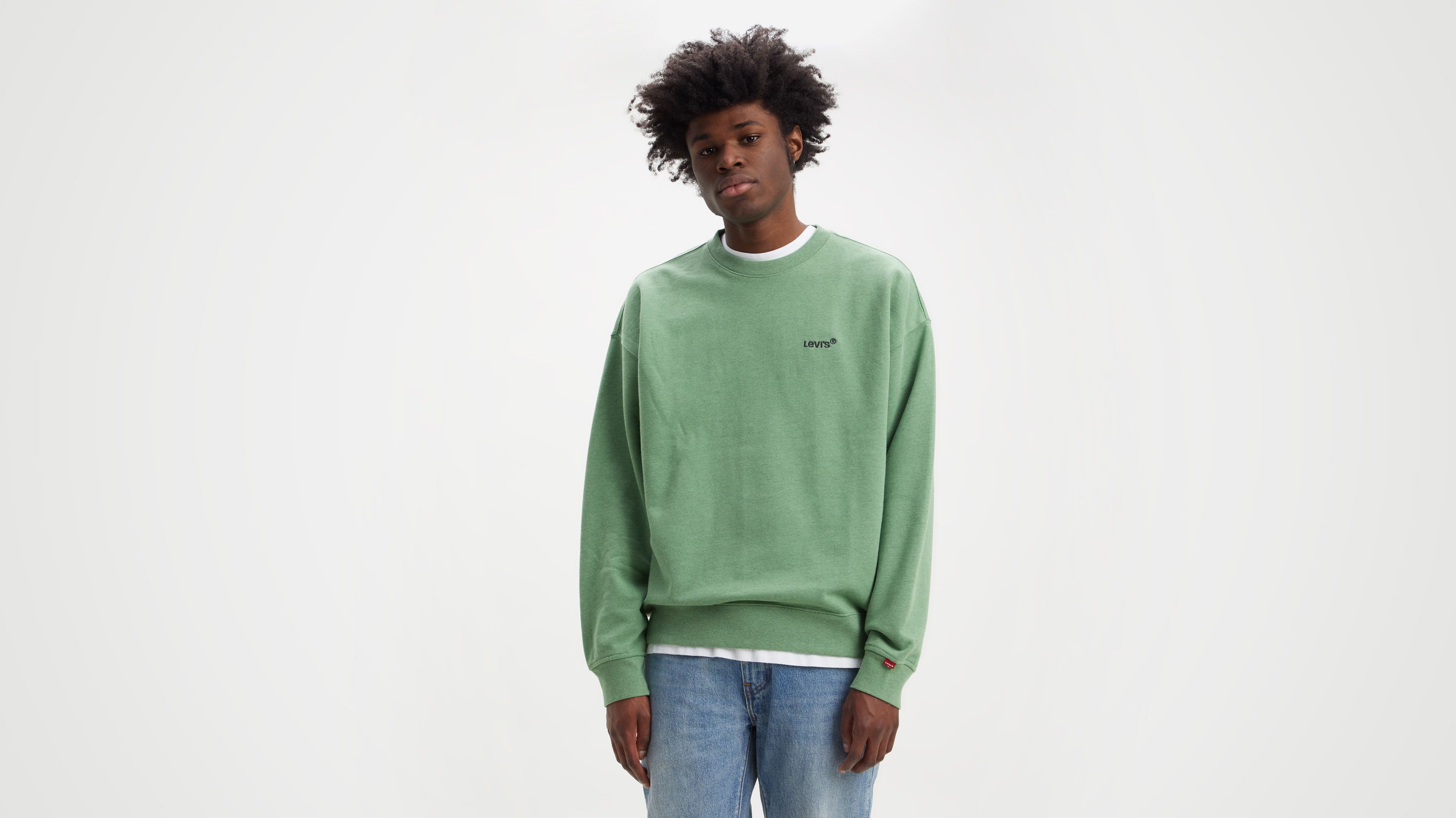 Levi's red online sweatshirt