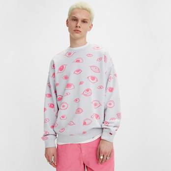 Red Tab™ Crewneck Sweatshirt - White | Levi's® US Red Tab™ Crewneck Sweatshirt - White | Levi's® US
