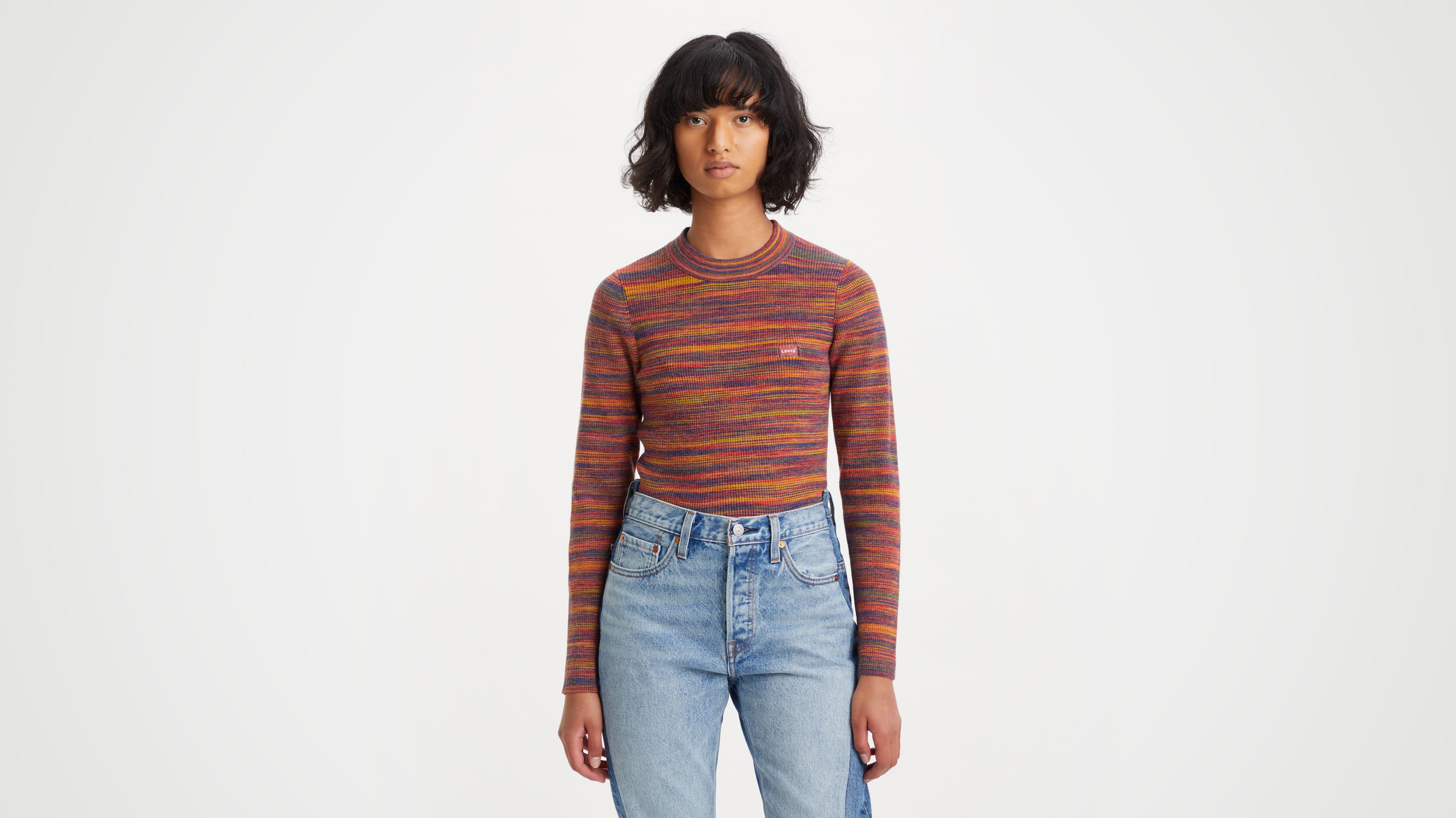 Crewneck Rib Sweater 4