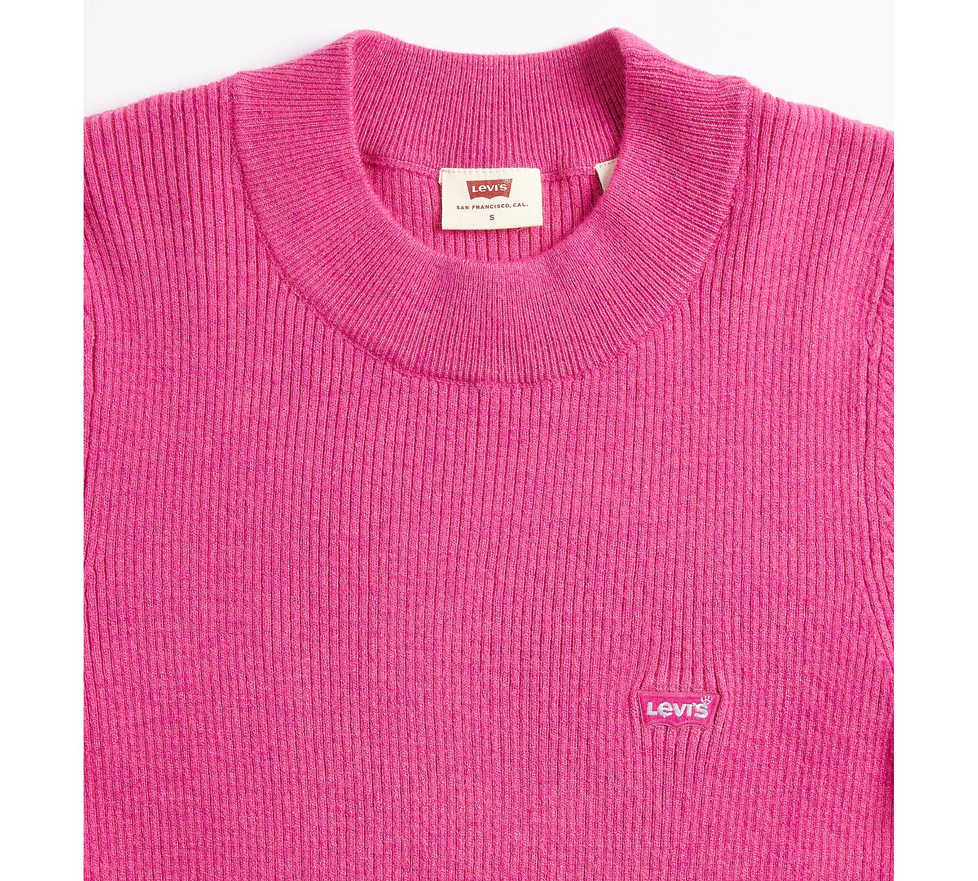 Crewneck Rib Sweater - Pink | Levi's® GB