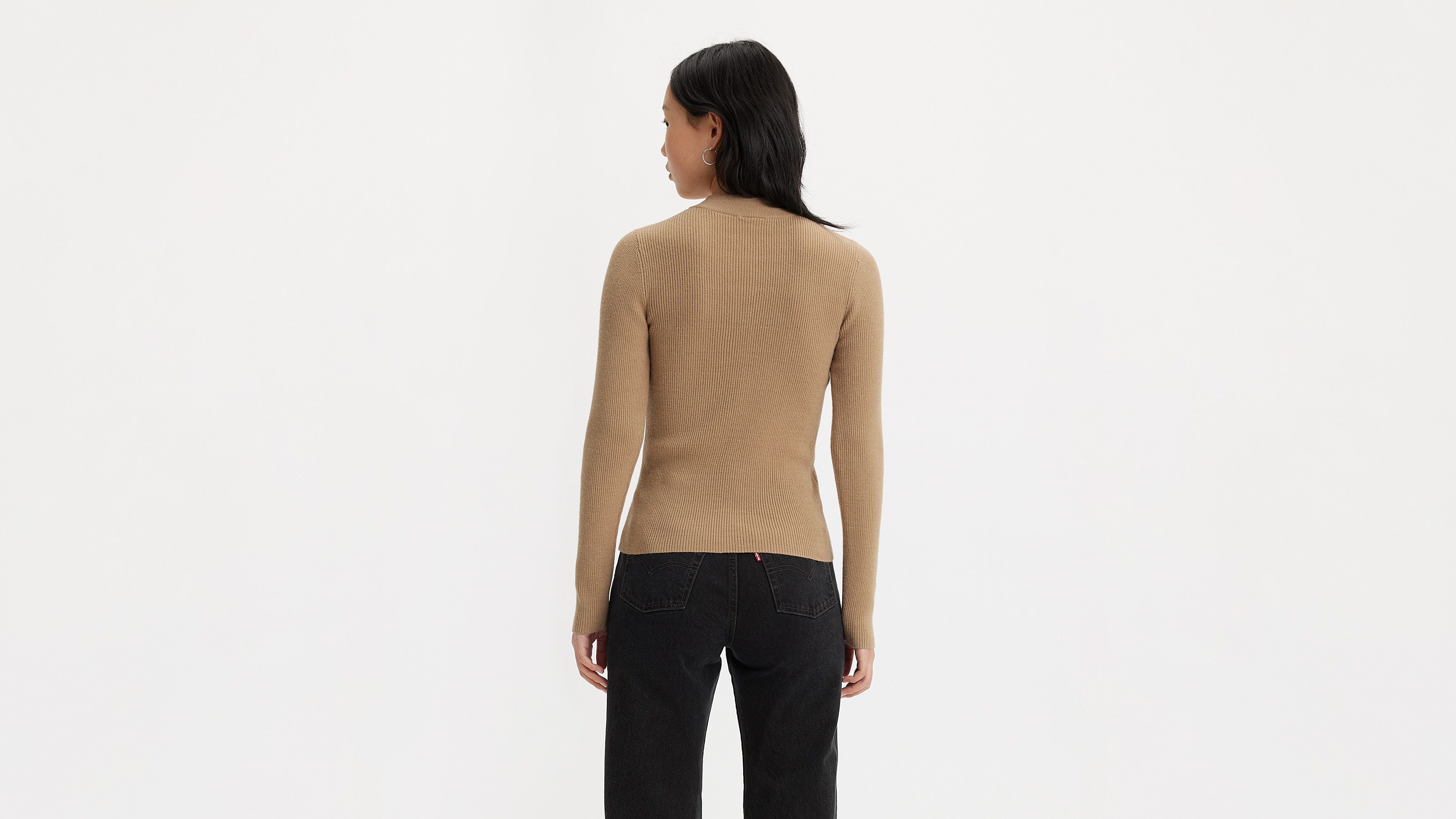 Crewneck Rib Sweater 2