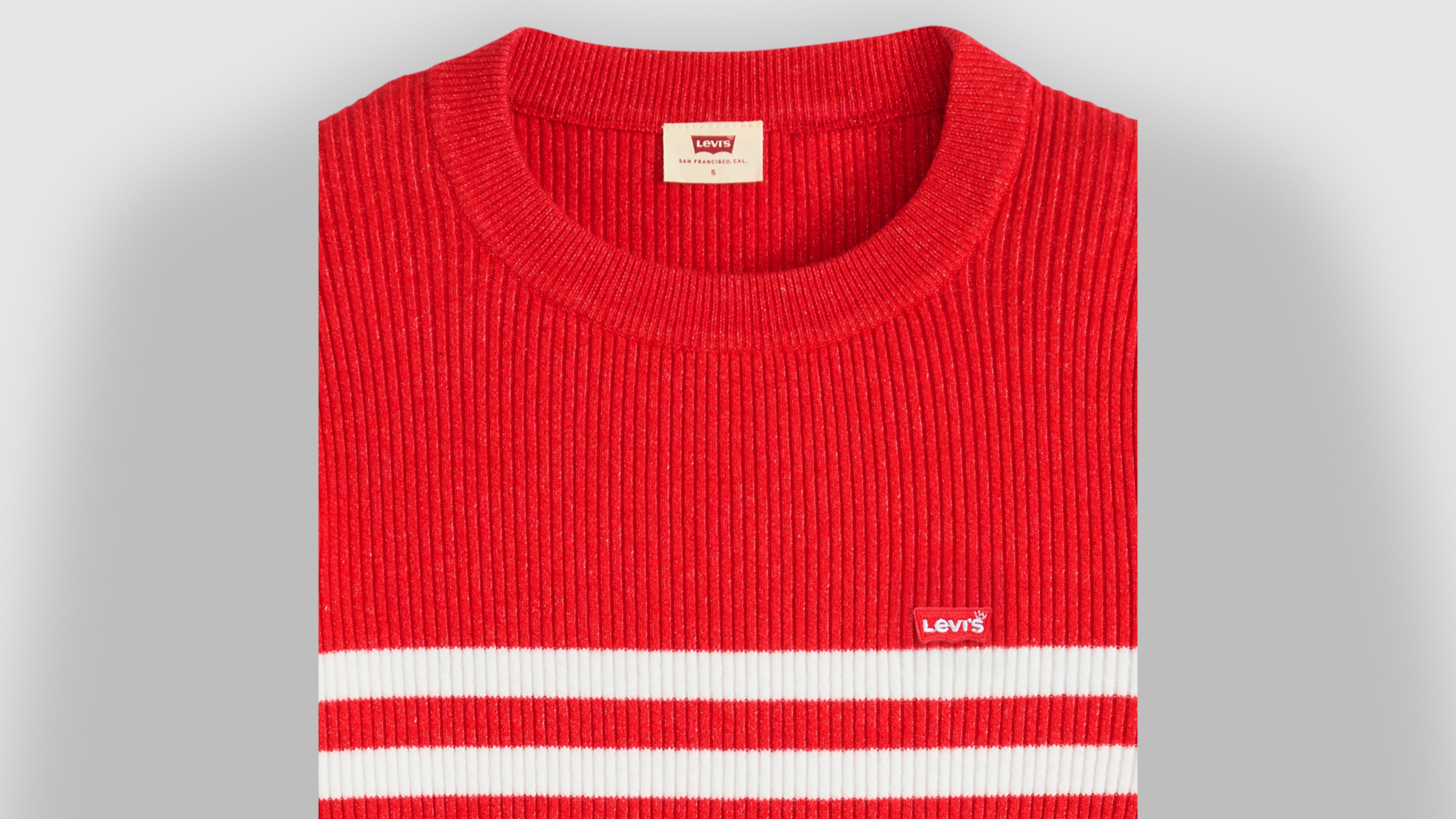 Crewneck Rib Sweater 2