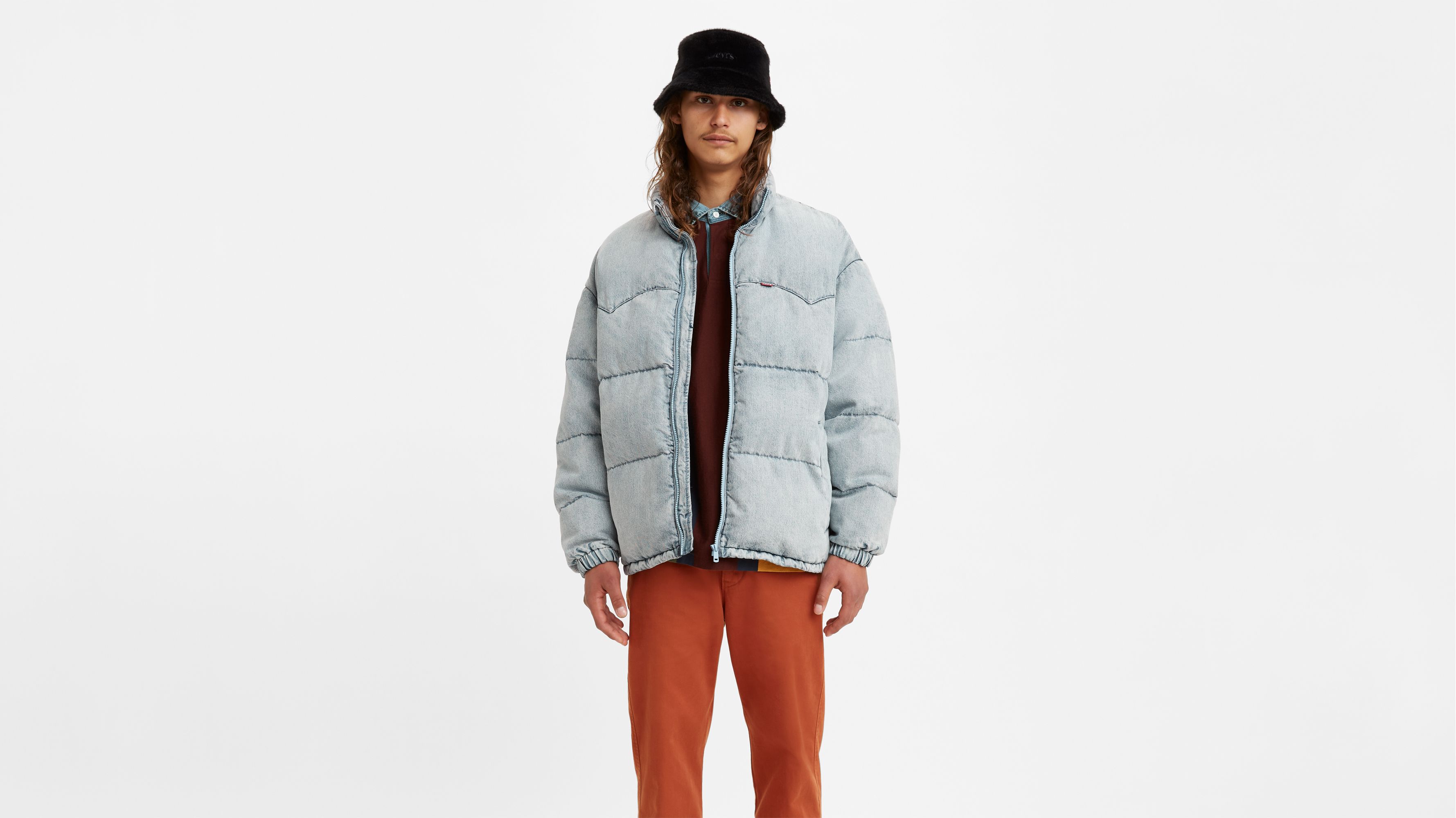 Super Puffer Jacket - Blue | Levi's® CA