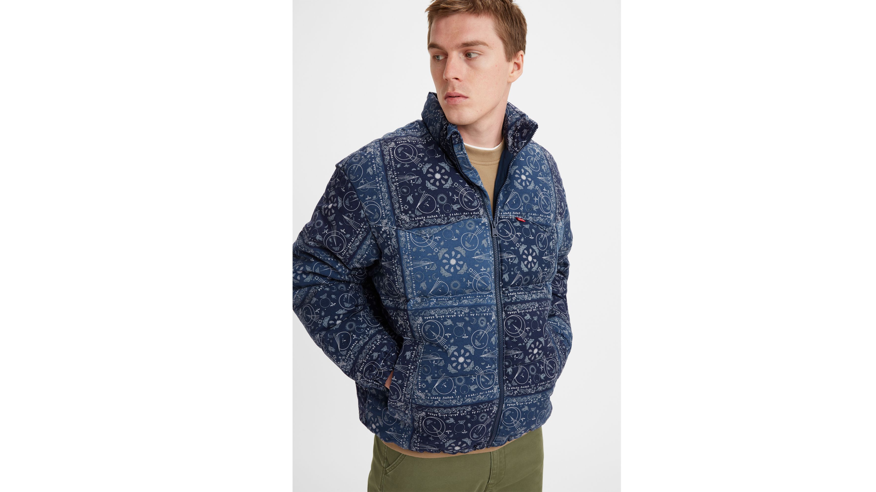 Super Puffer Jacket - Blue | Levi's® US