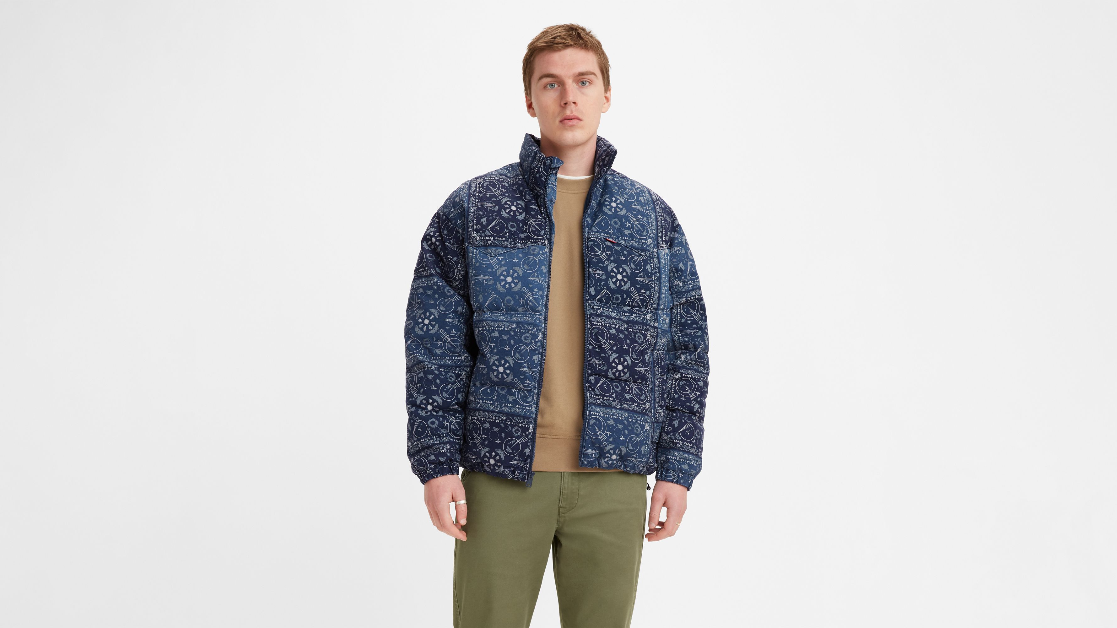 Super Puffer Jacket - Blue | Levi's® US Super Puffer Jacket - Blue | Levi's® US