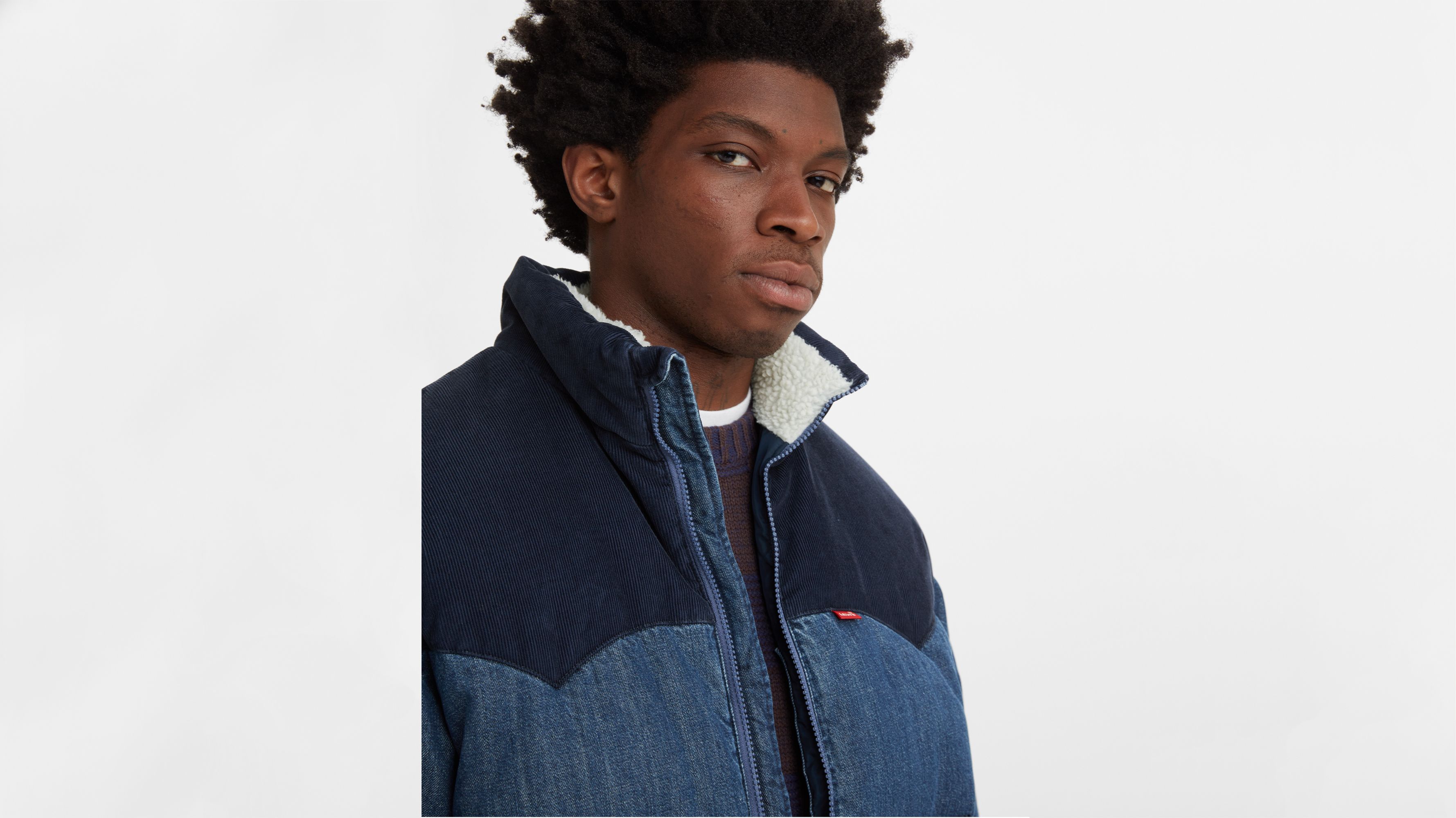 Denim Super Puffer Jacket 4