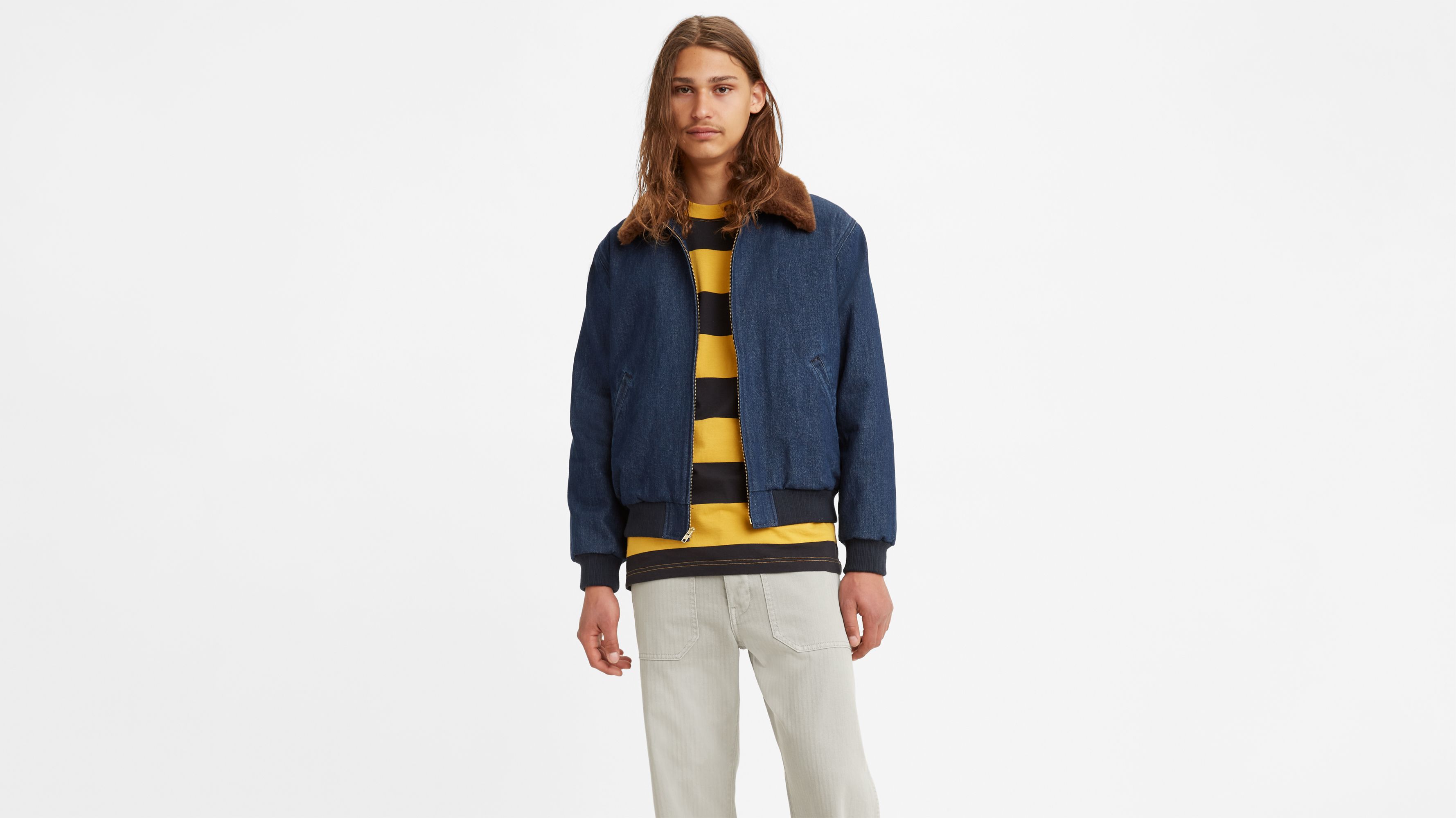 リーバイス デニムジャケット BAY STREET BOMBER BIG TOP A07270000-front-pdp?$