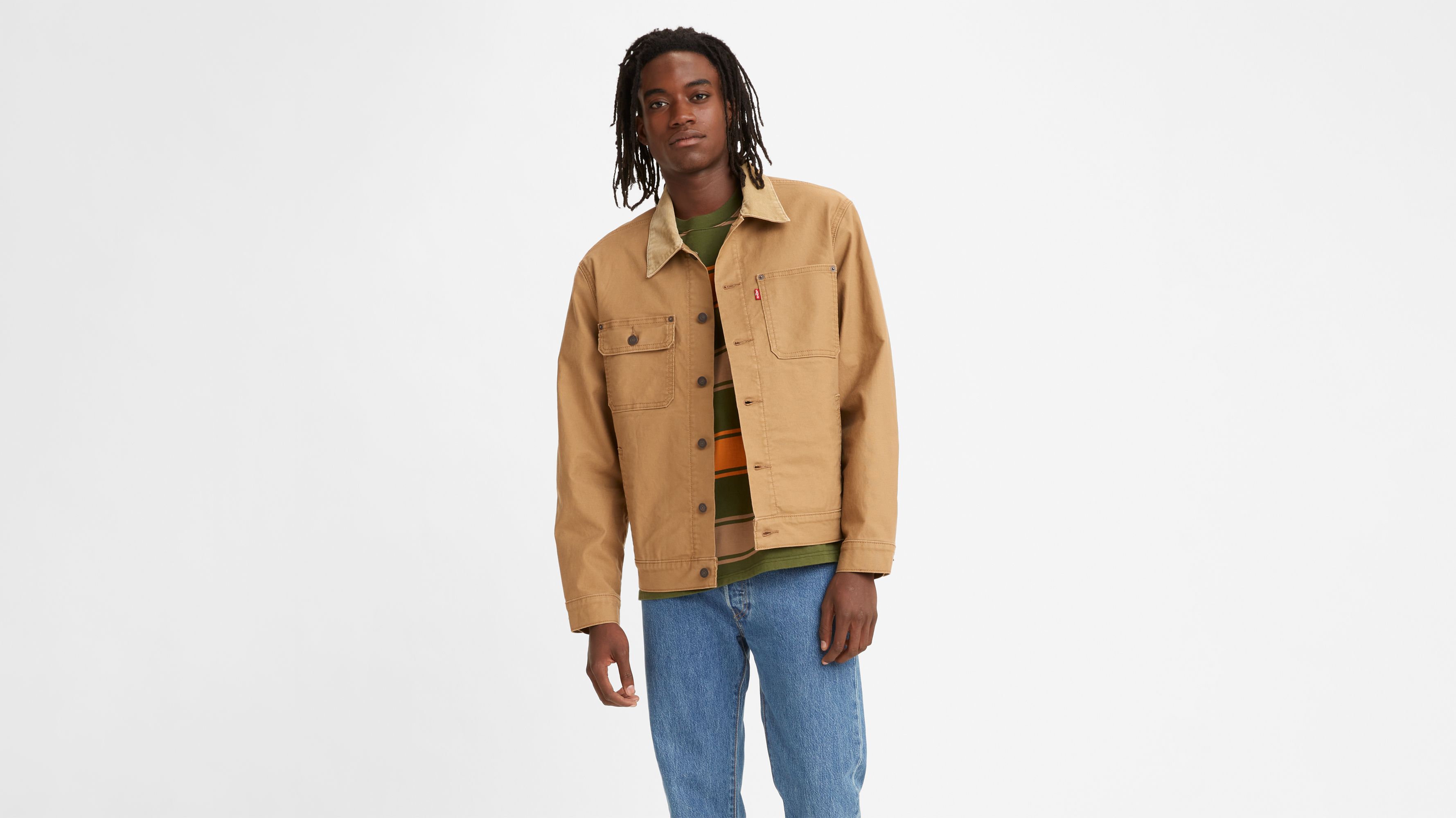 Stock Trucker Jacket - Brown | Levi's® US