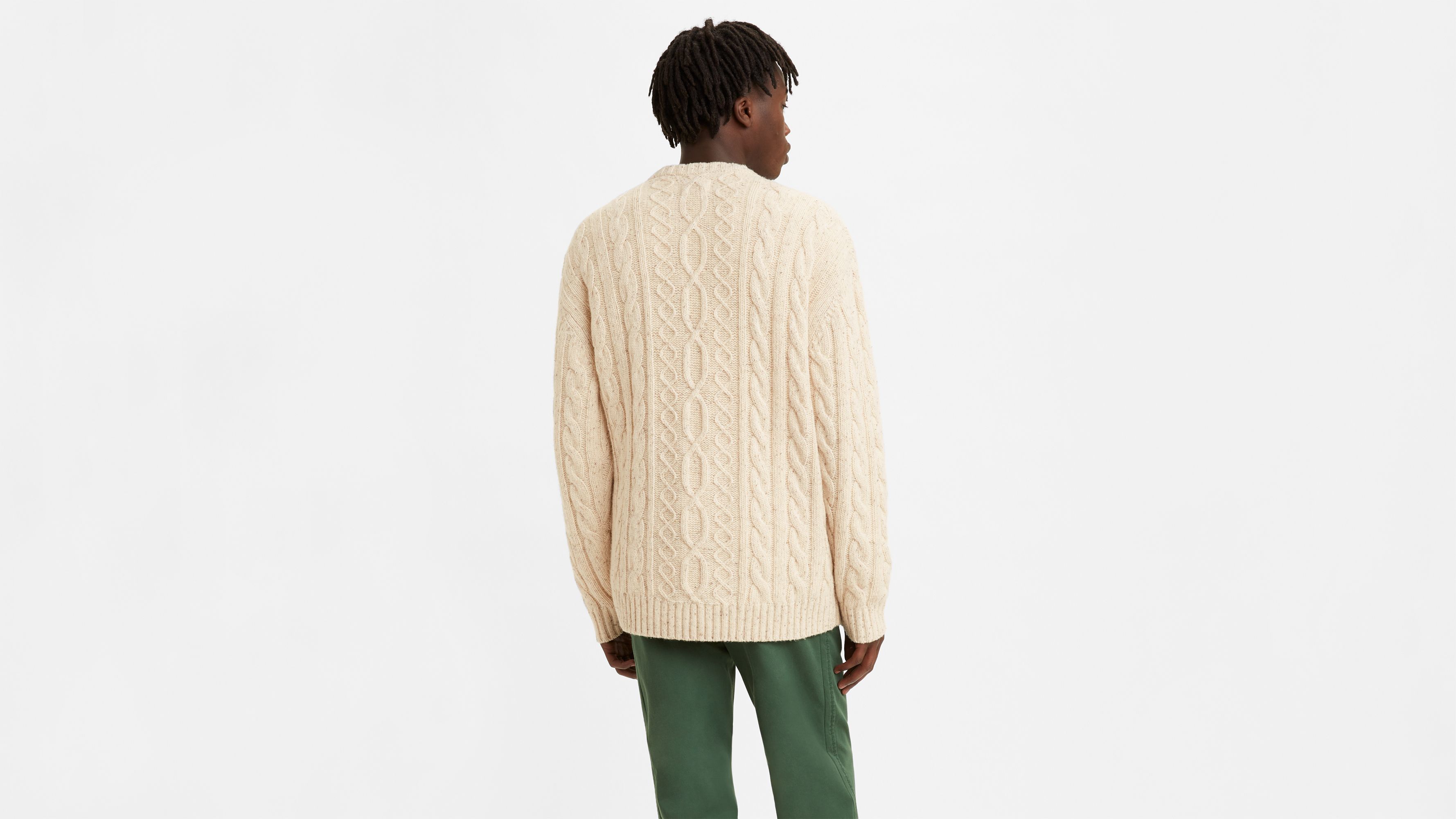 ニット・セーター Needles Track Crewneck Man to Man Ivory QV306IVORY QV306IVOR MUSINSA | NEEDLES Track Crewneck Man to Man - Ivory / QV306IVORY